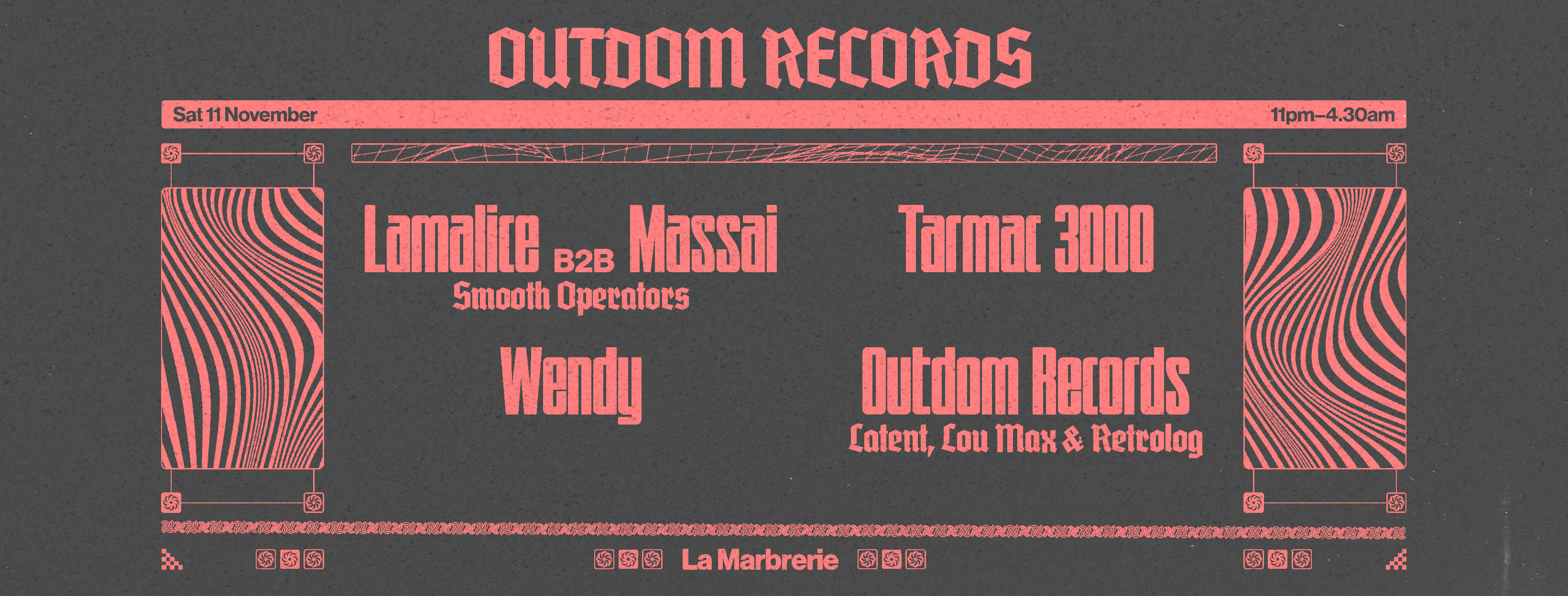 Outdom Records : Smooth Operator, Wendy, Tarmac 3000...