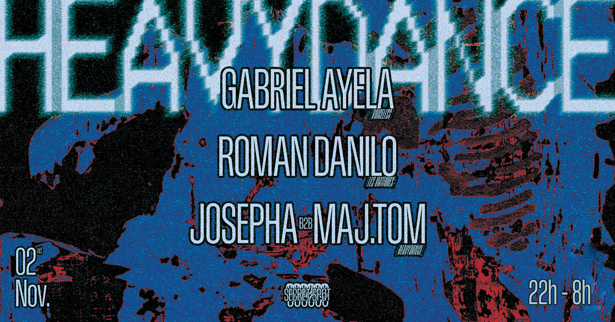 Heavydance : Gabriel Ayela, Roman Danilo, Josepha & Maj.Tom