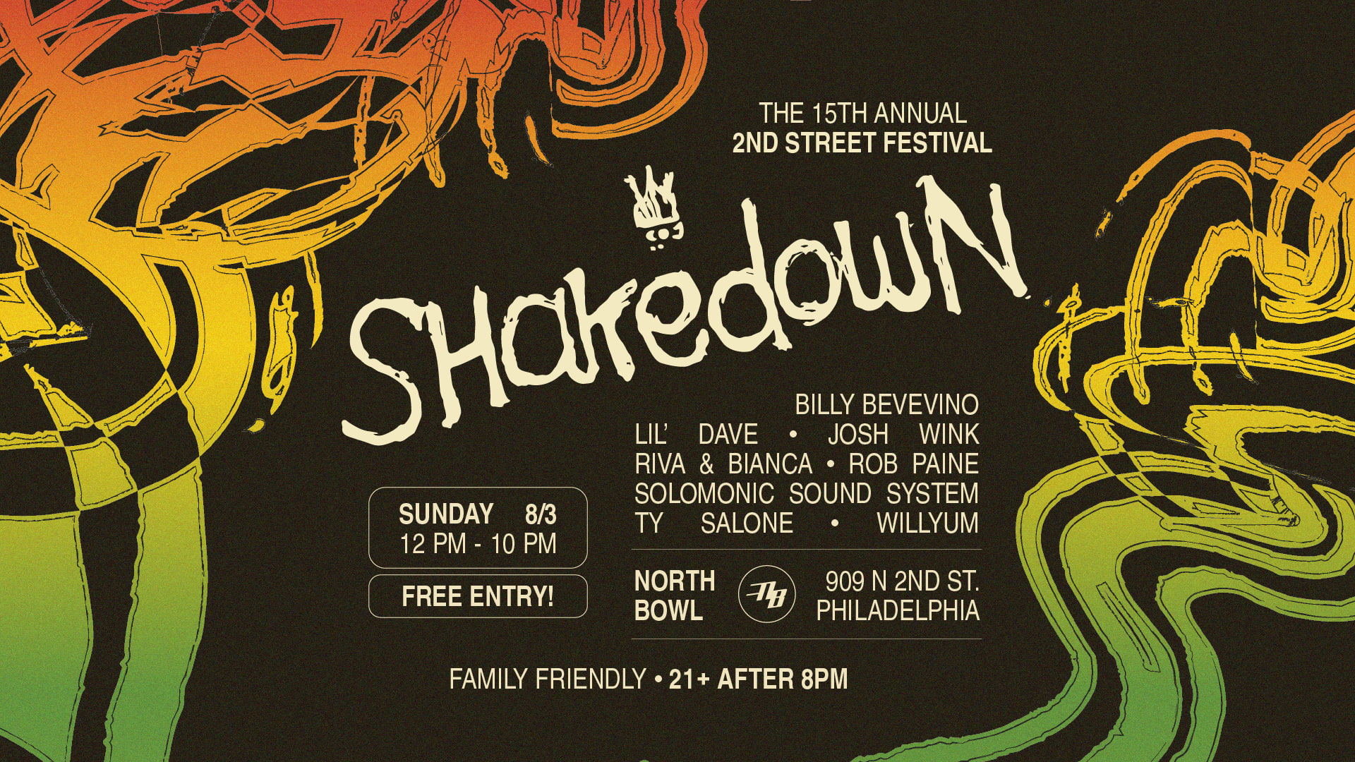 The 15th Annual 2nd St Shakedown