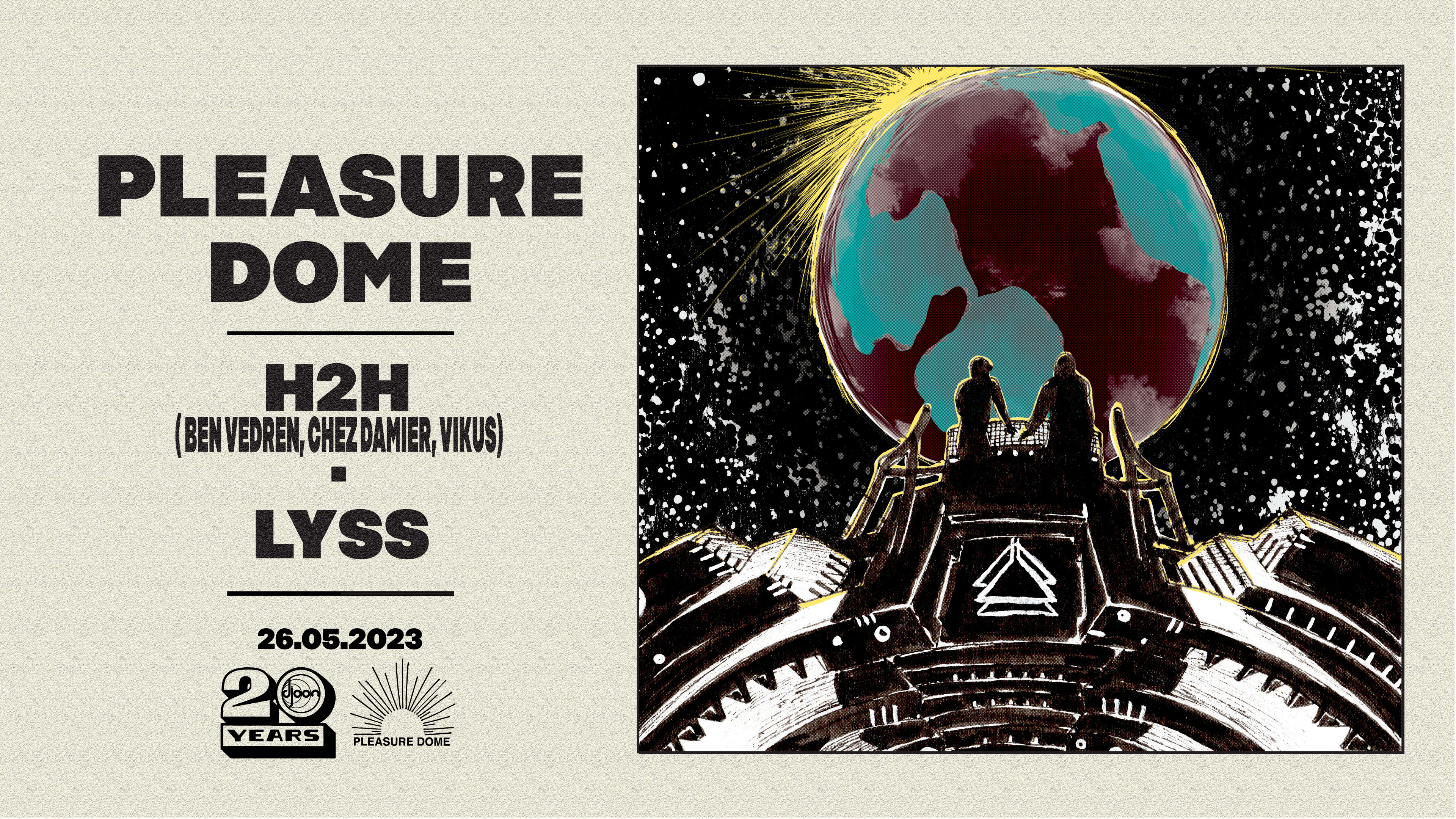 Pleasure Dome: H2h (Ben Vedren, Chez Damier, Vikus) & Lyss