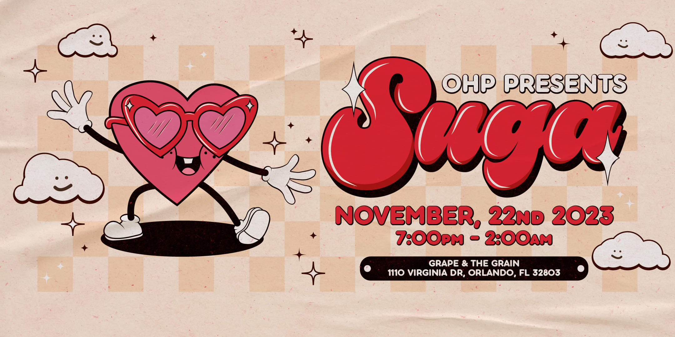 Ohp Presnts: Suga - An R&B Party With Extra Rhythm!
