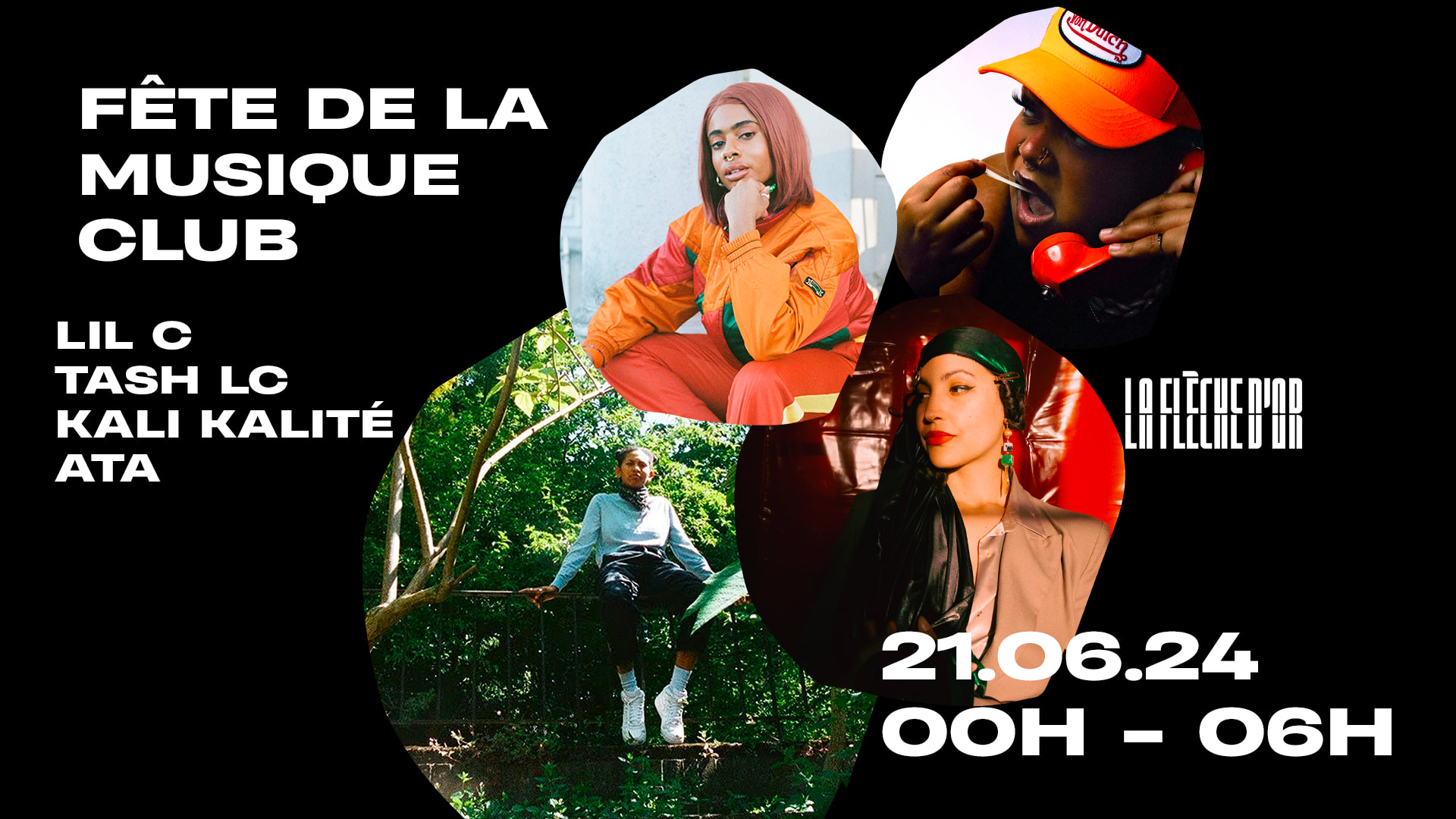 Fête De La Musique - Lil C + Tash Lc + Ata + Kali Kalité
