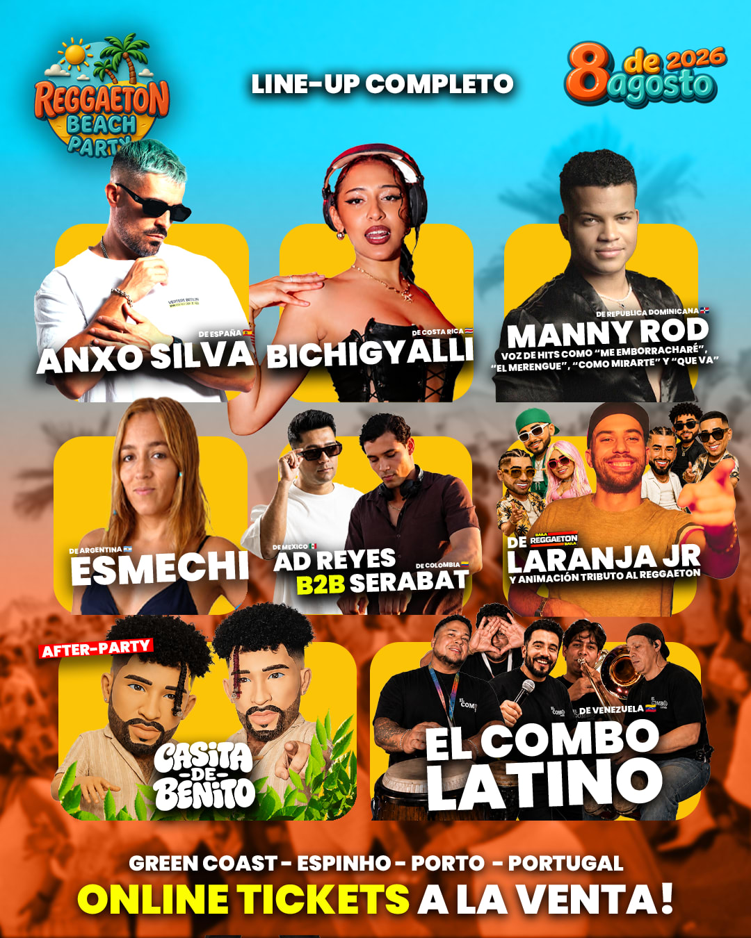 Reggaeton Beach Party: Porto - Praia Da Baía