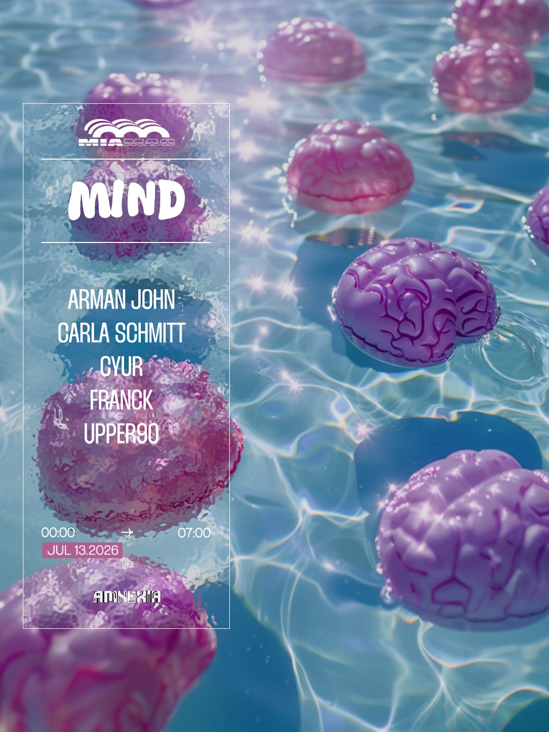 Mind : Franck, Upper90, Arman John, Carla Schmitt & More