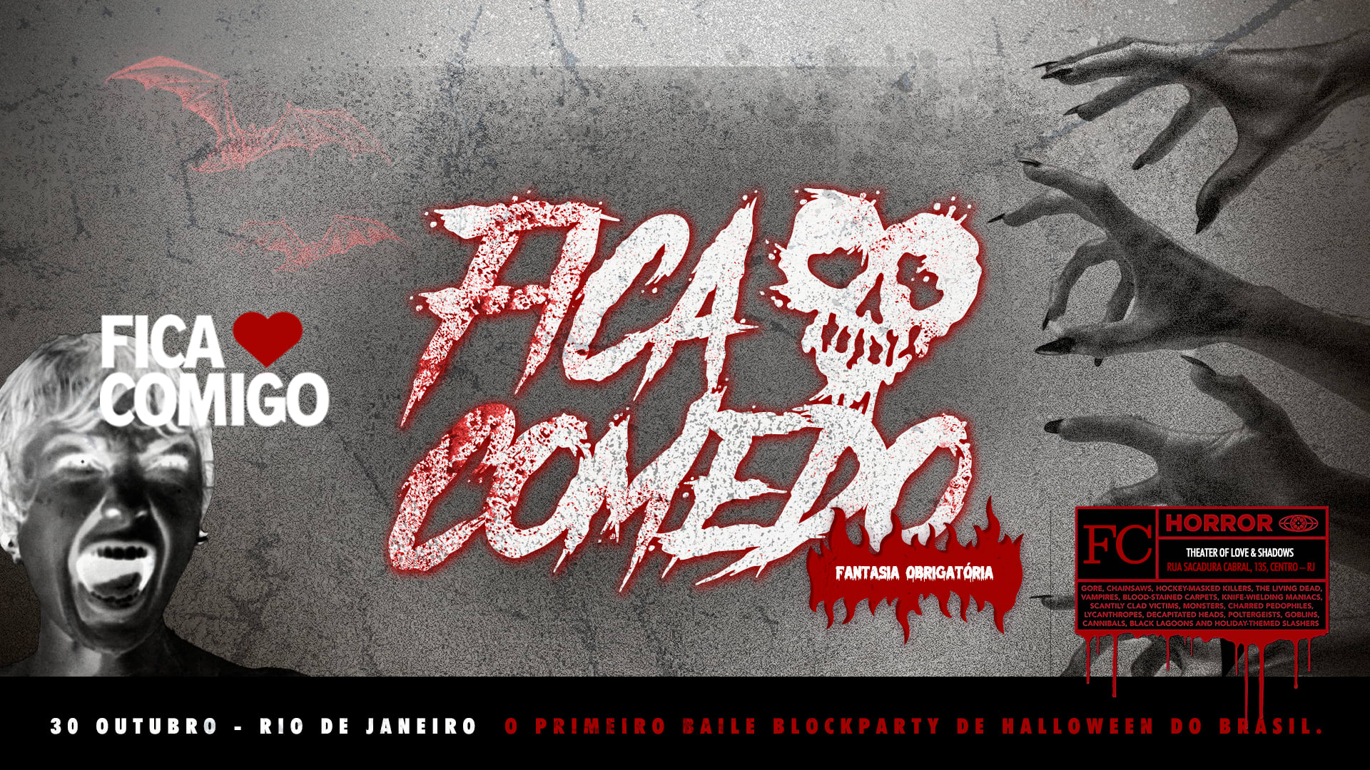 Fica Comedo : Baile De Halloween Do Fica Comigo
