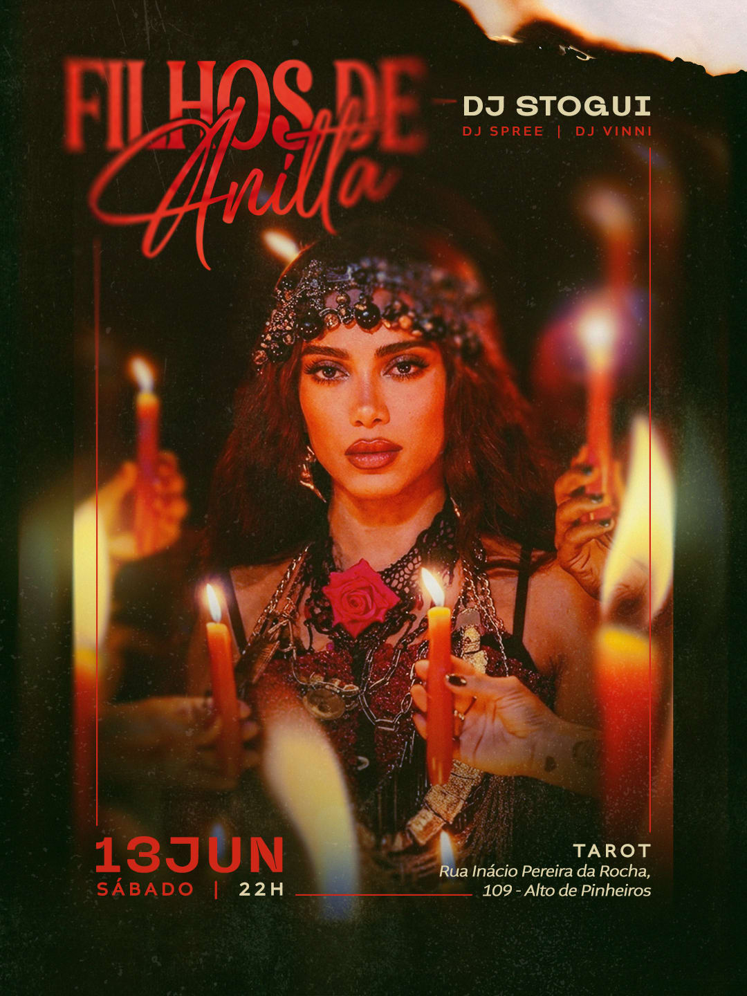 Filhos De Anitta @ Tarot | 13/06 | Sáb | 22h