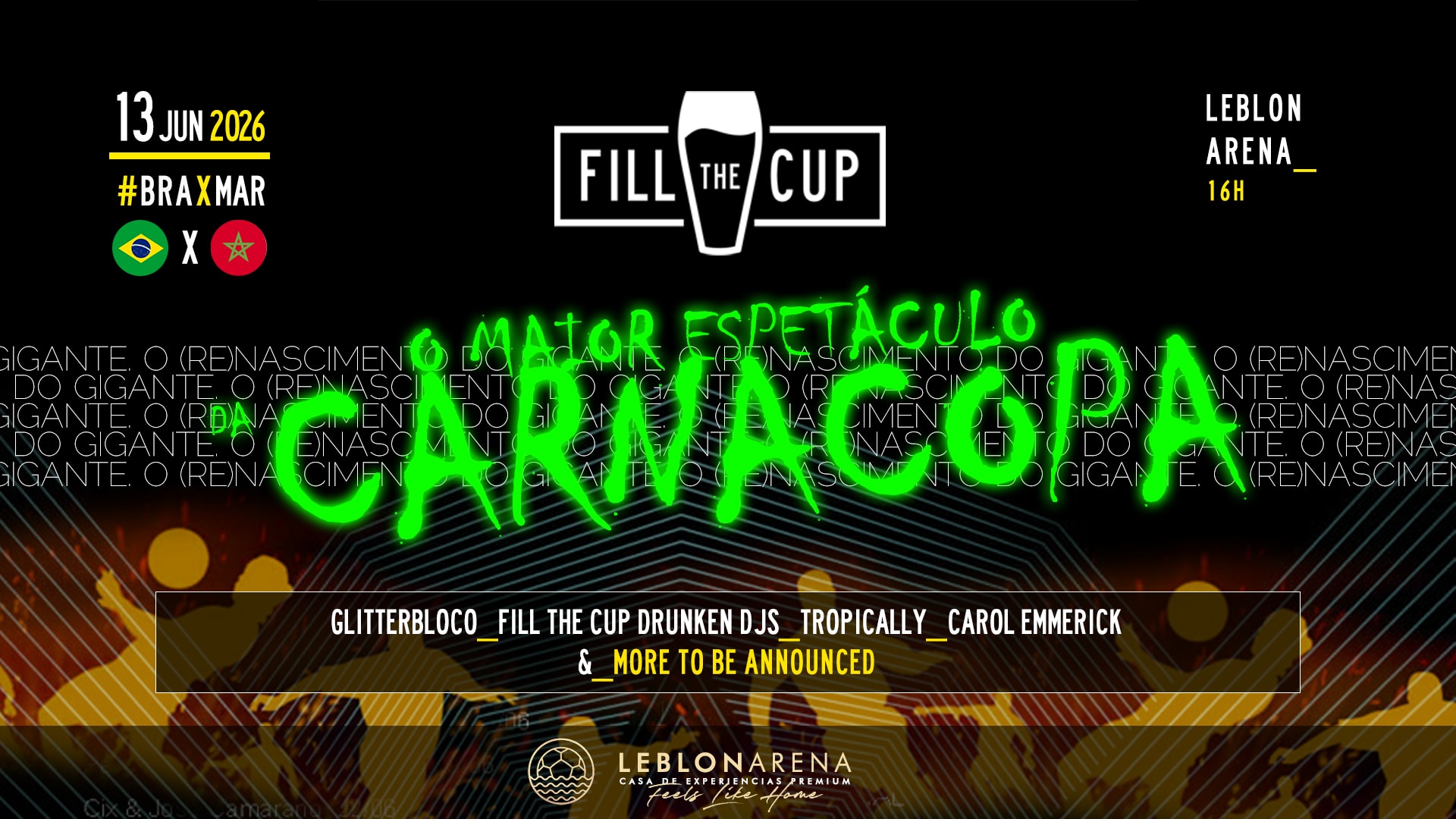 13/06 | Fill The Cup 2026 #03 | Bra X Mar | Maior Espetáculo