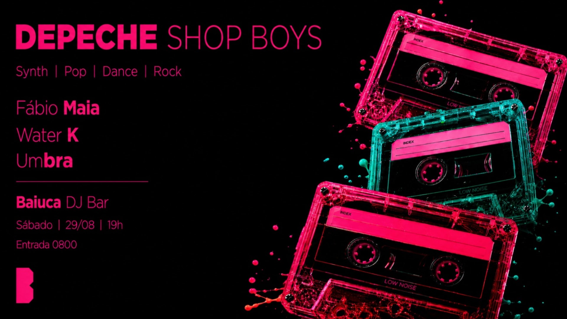 Depeche Shop Boys - Entrada 0800