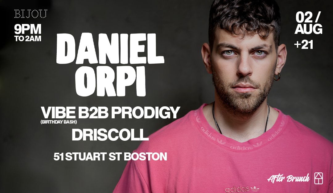 Afterbrunch X Heat Records Present: Daniel Orpi
