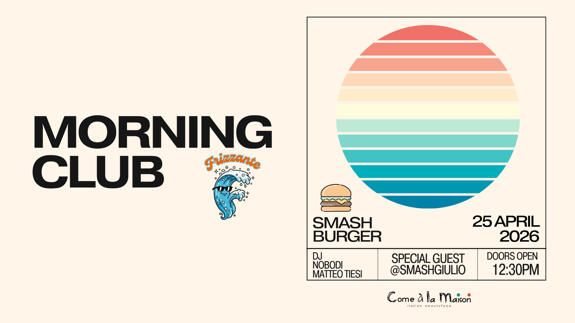 Frizzante 25.04 - Morning Club