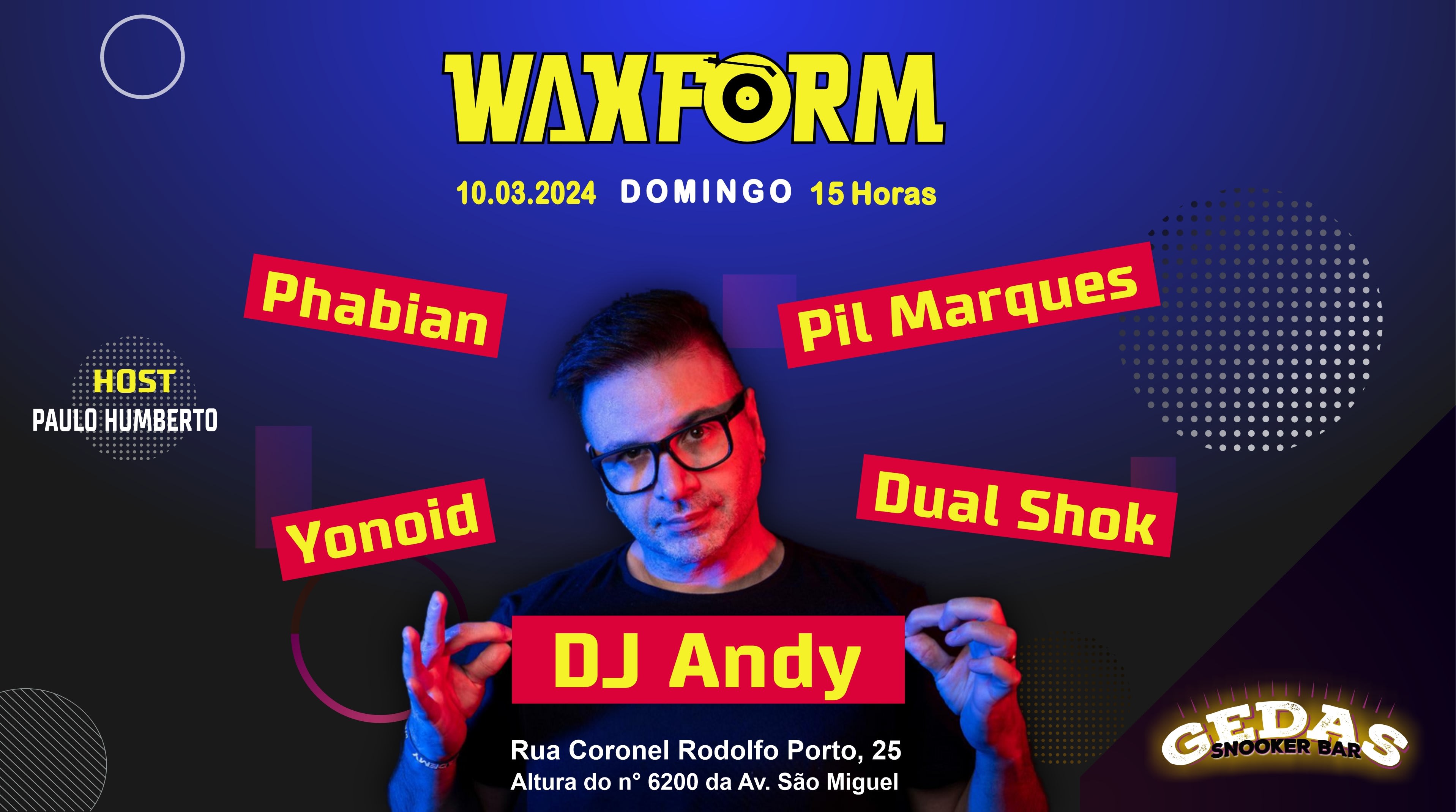 Waxform Com Dj Andy + Pil Marques