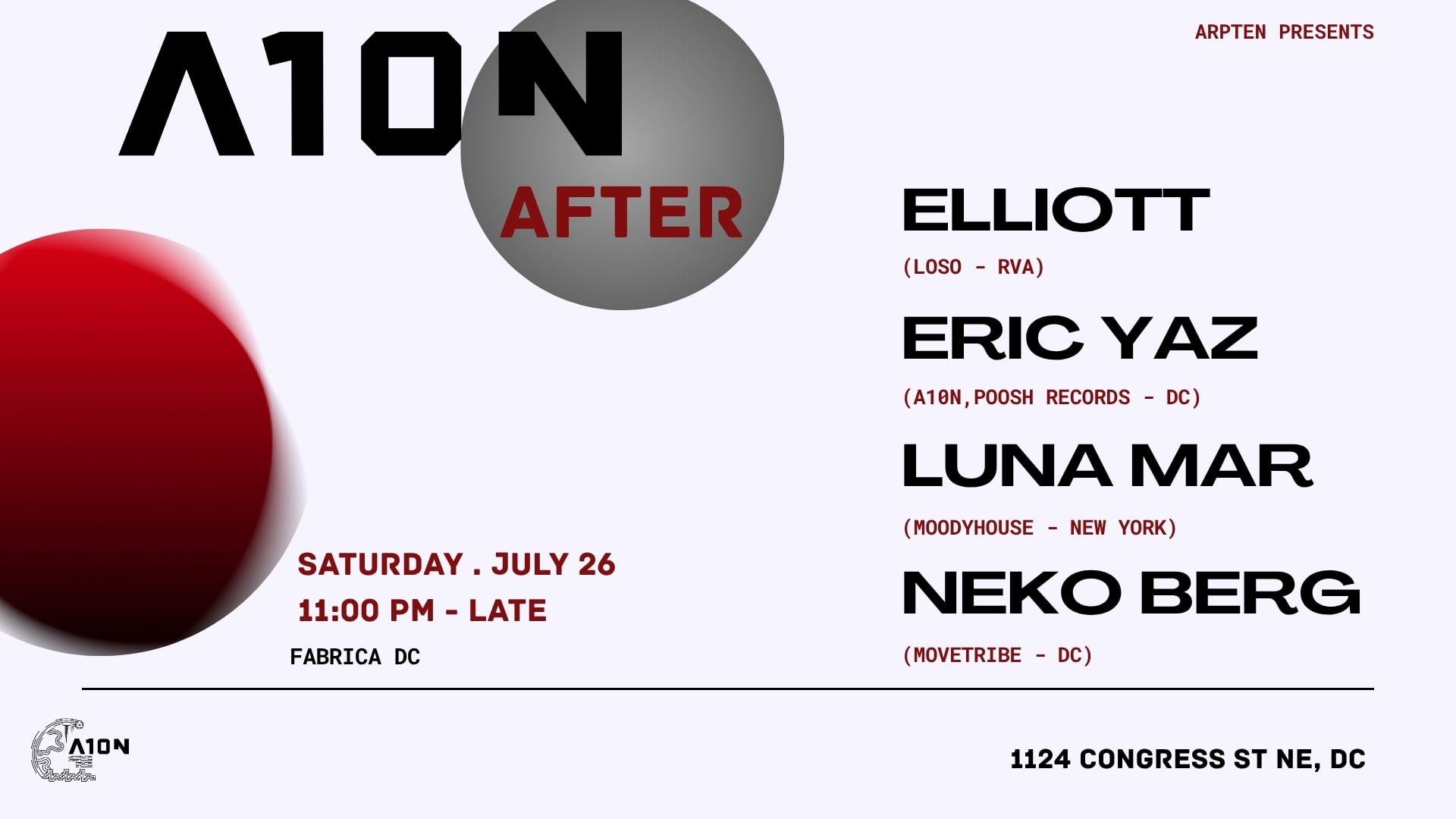 A10n After: Luna Mar (Nyc), Eric Yaz, Elliott, Neko Berg