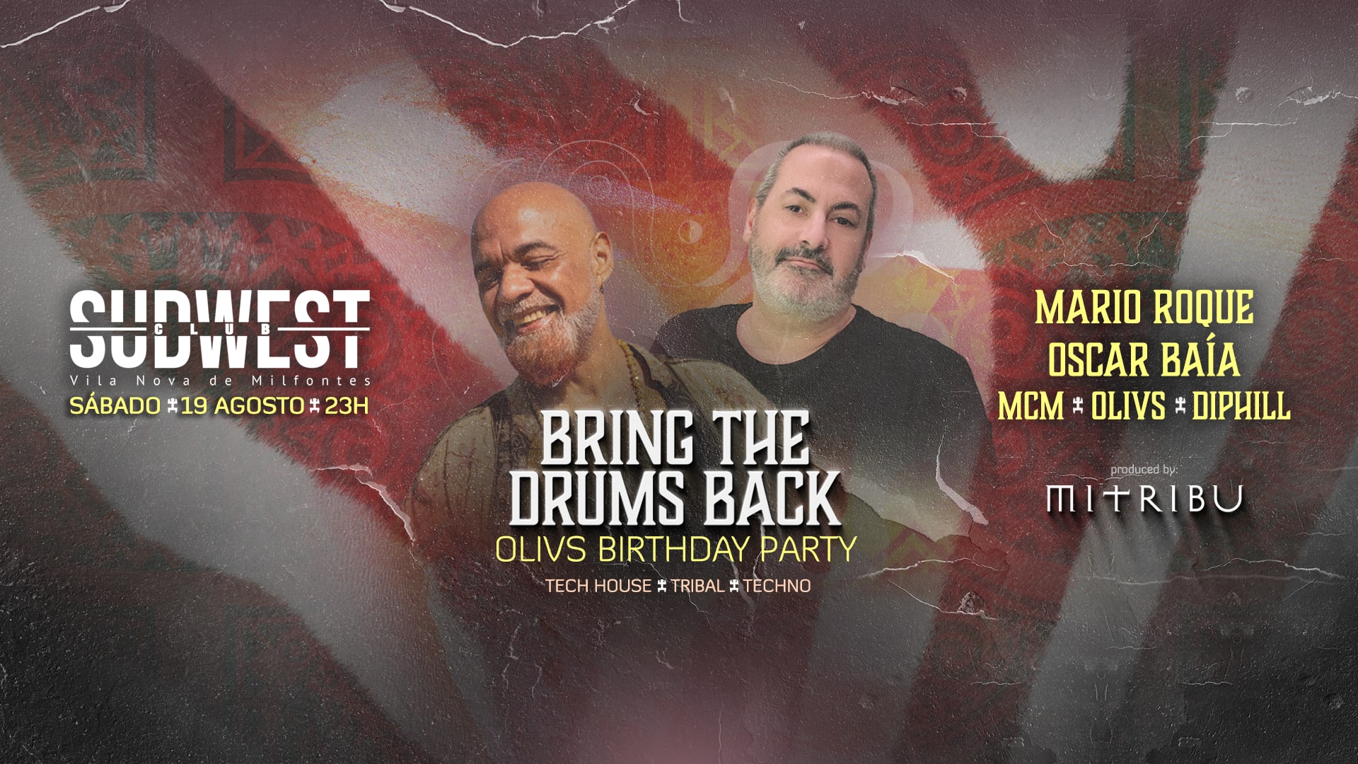 Bring The Drums Back W/Mario Roque, Oscar Baía And More...