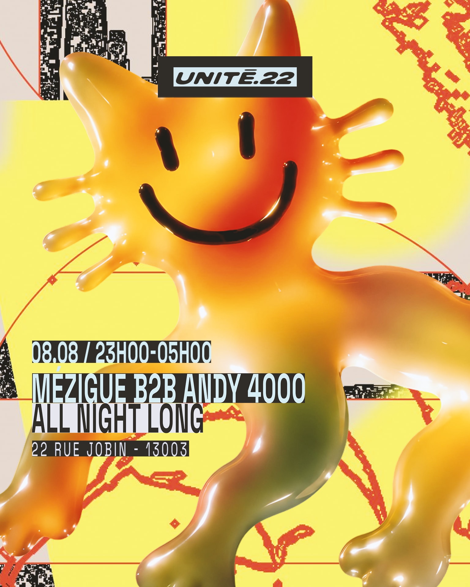 Unité.22 : Mézigue B2b Andy 4000 - All Night Long