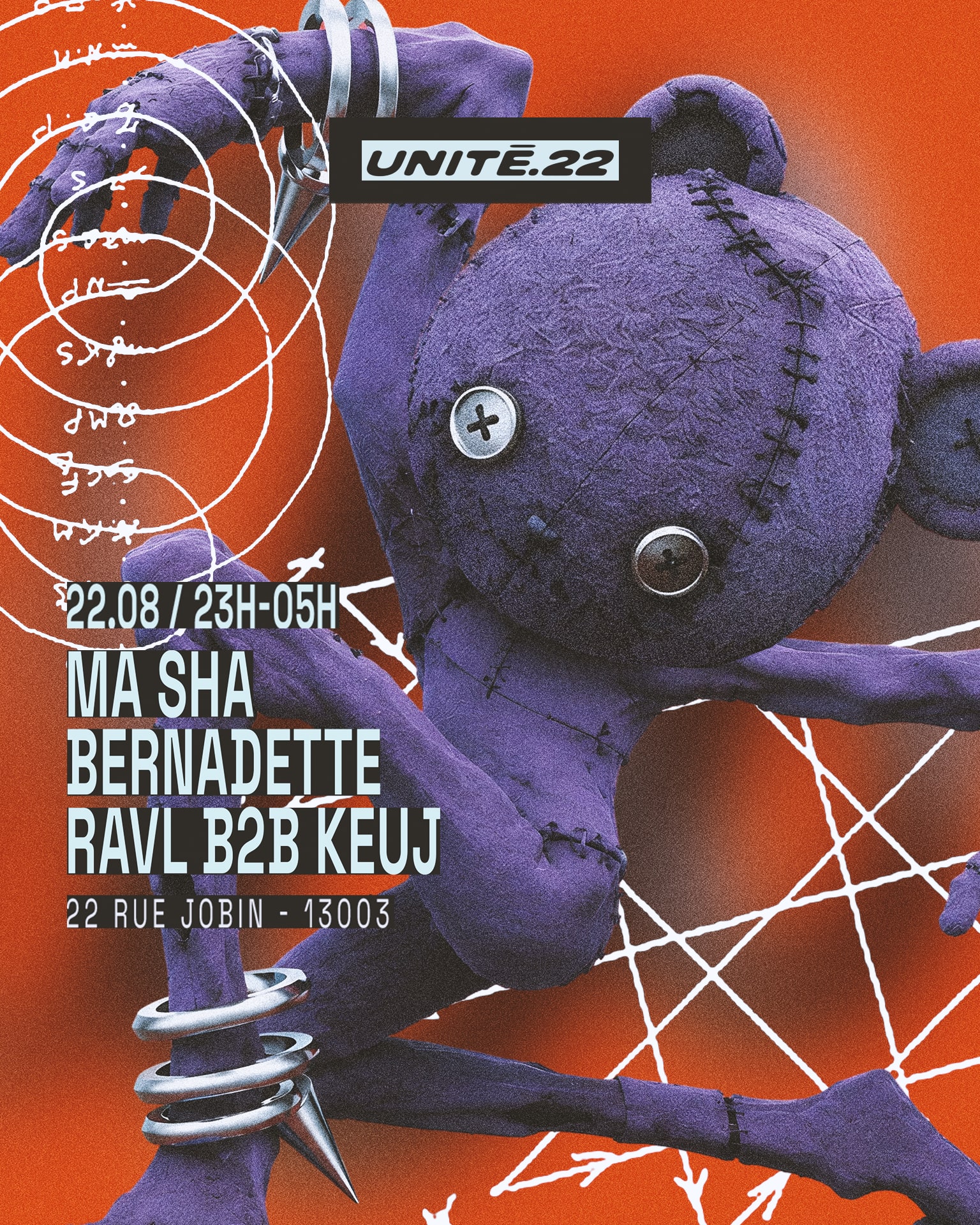 Unité.22 : Ma Sha, Bernadette, Ravl B2b Keuj