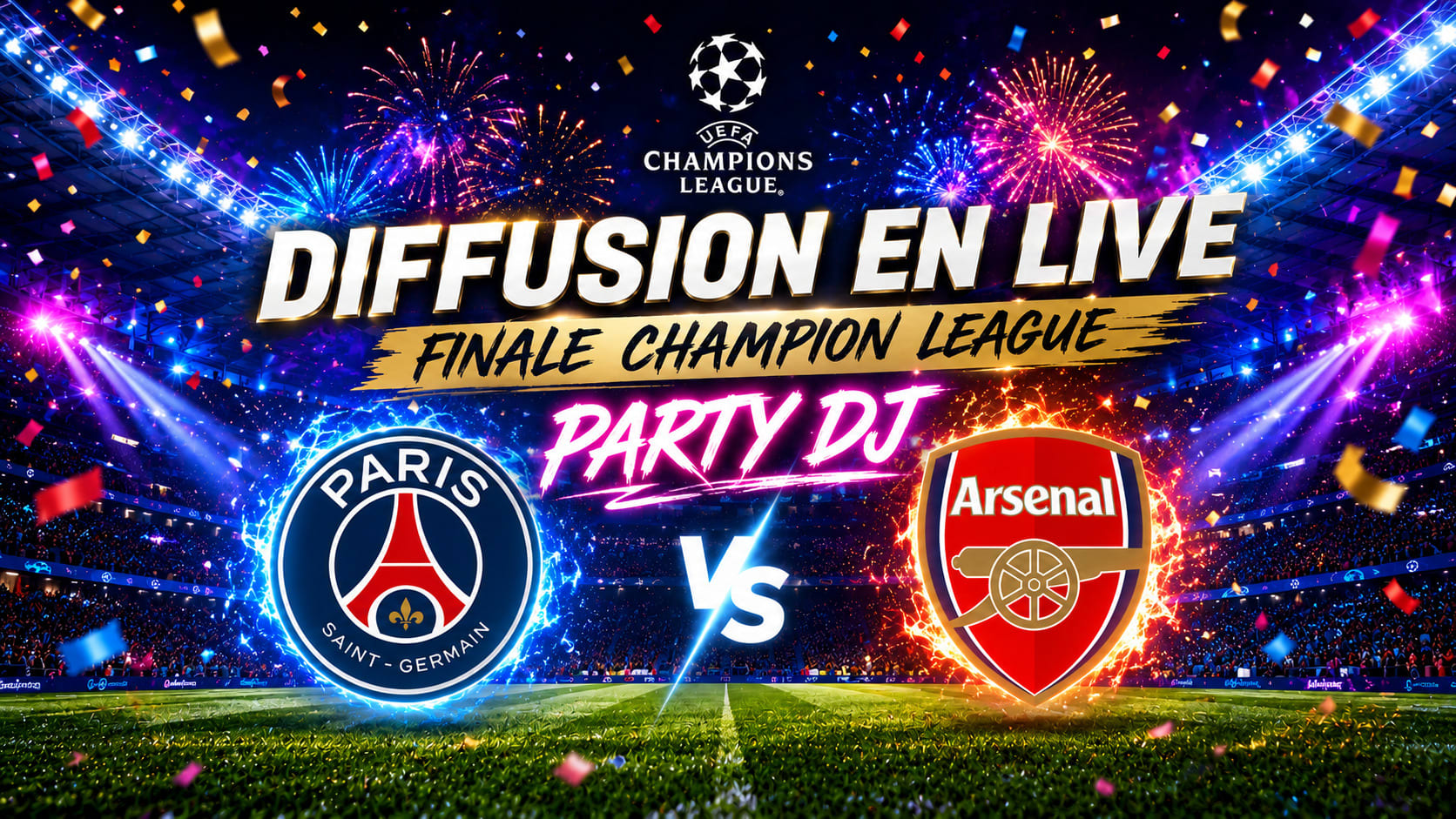 Champion League En Live (Match & Party)