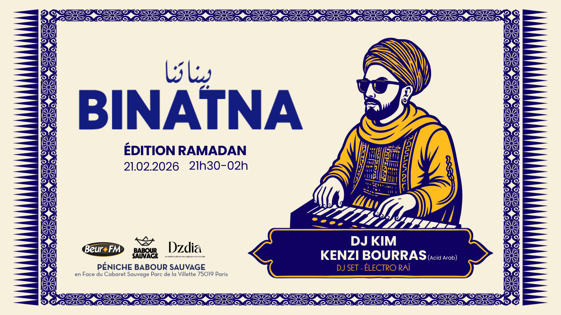 Binatna · Édition Ramadan | 21.02.26