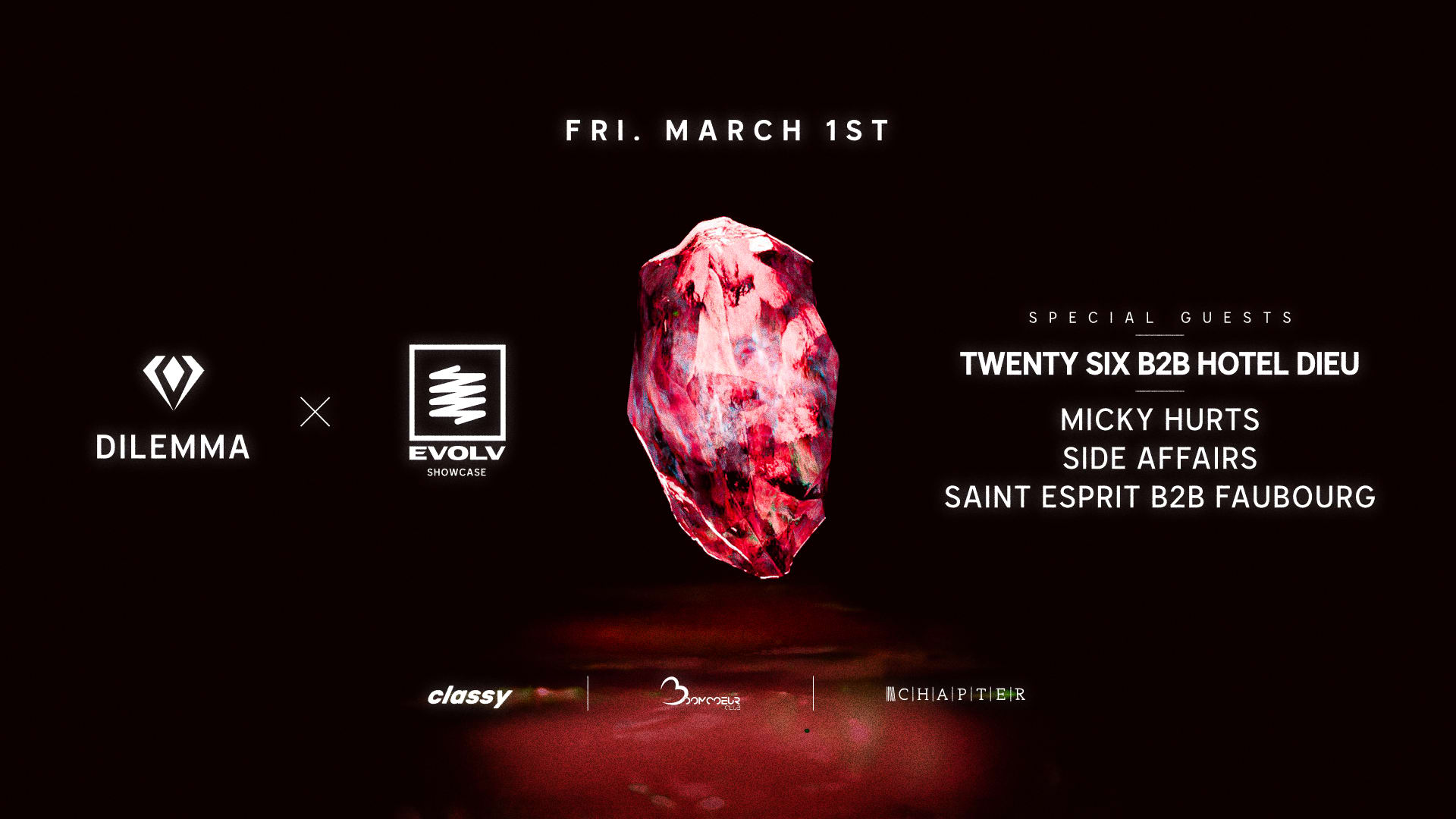 Dilemma X Evolv : Twenty Six B2b Hotel Dieu