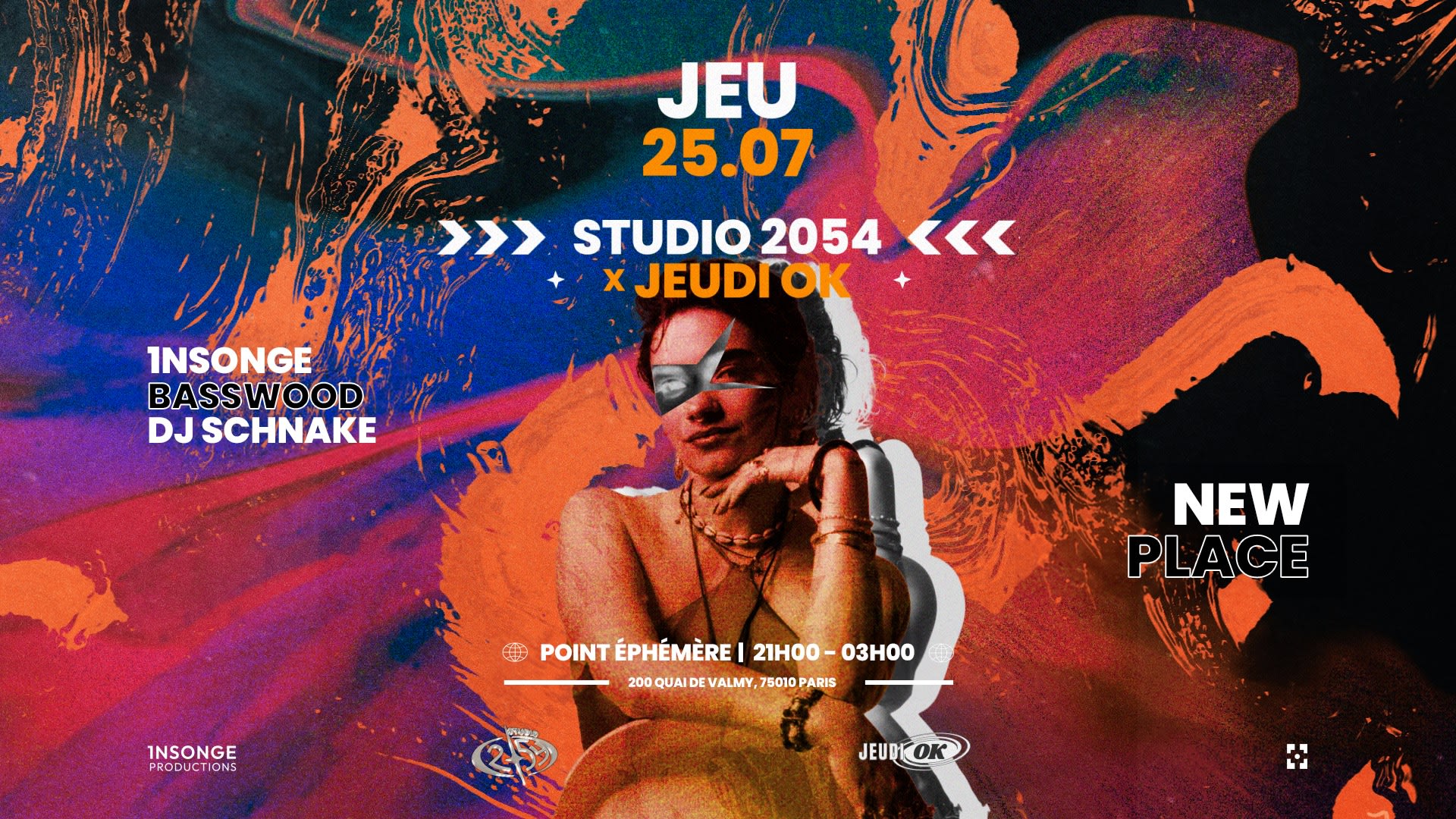 Jeudi Ok X Studio 2054 @ Le Point Ephémère