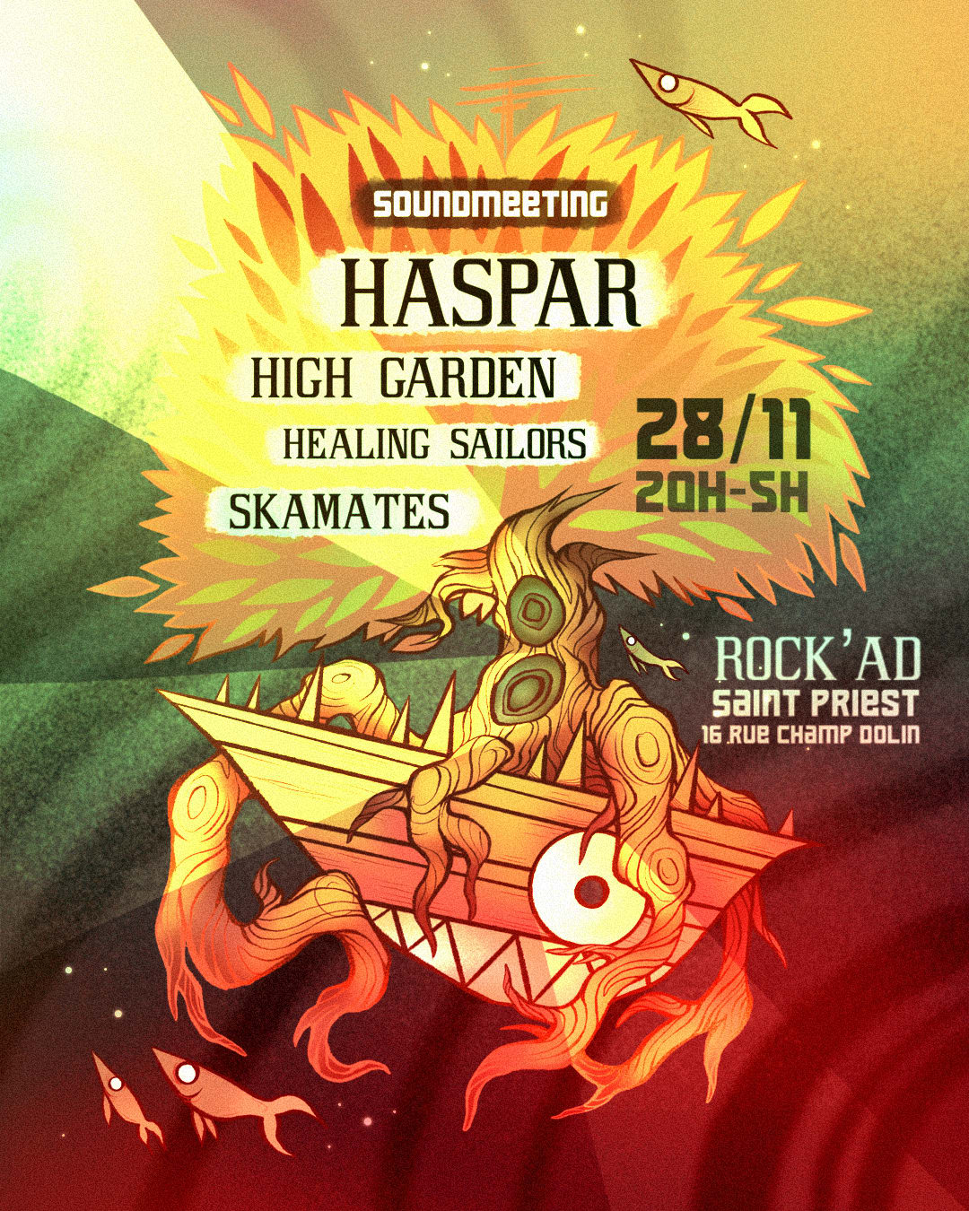 Healing Sailors X High Garden - Dub Soundmeeting 2x4 Basses