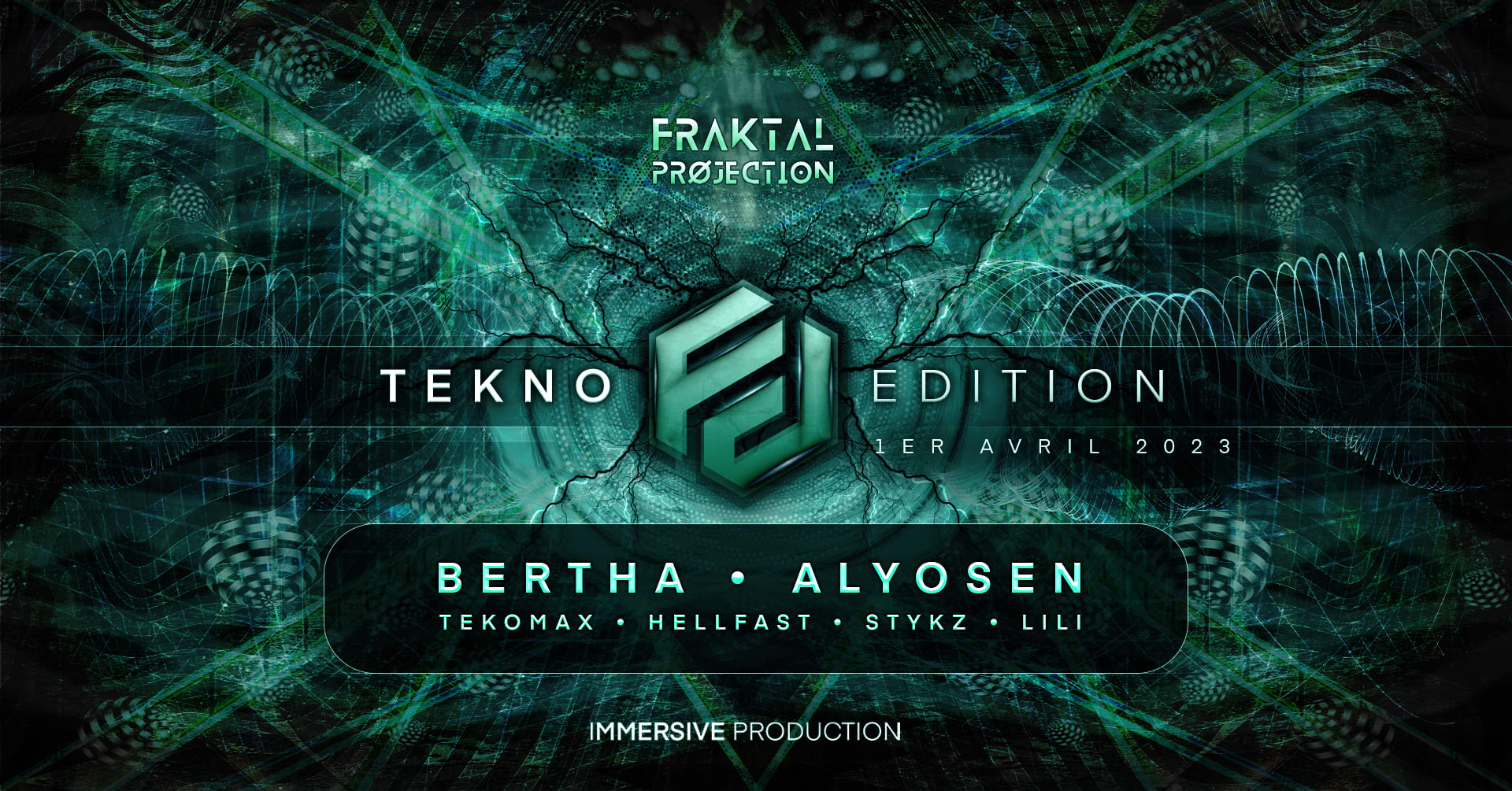 Fraktal Prøjection #3 Tekno Edition