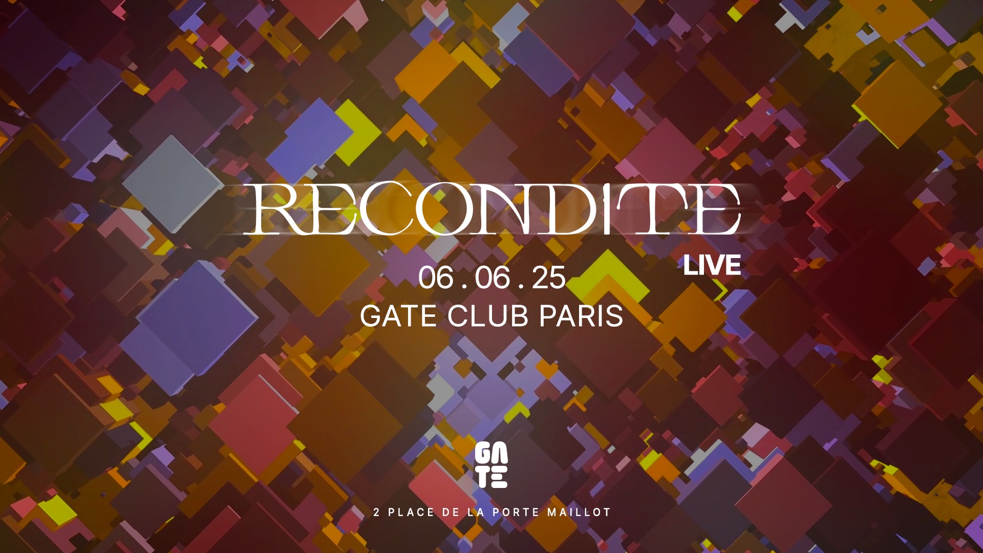 Recondite Live At Gate Club Paris