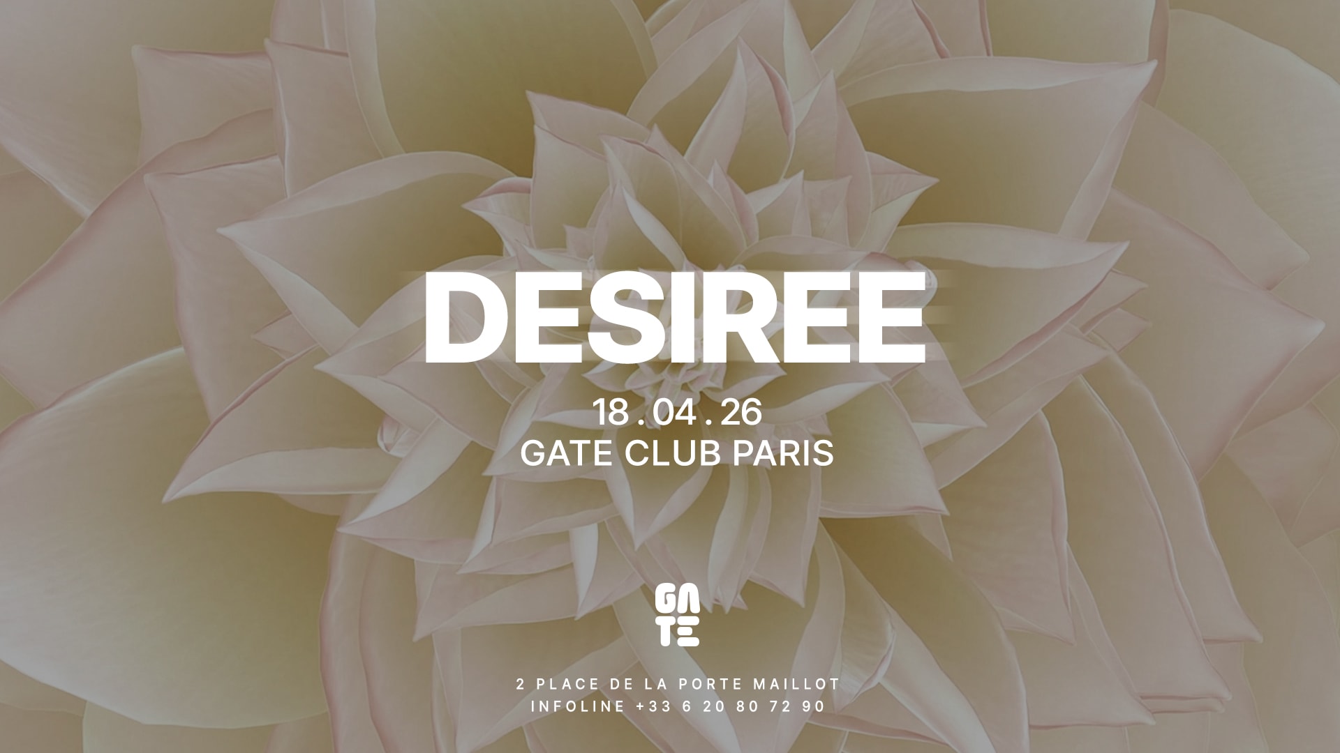 Desiree - Gate Club Paris