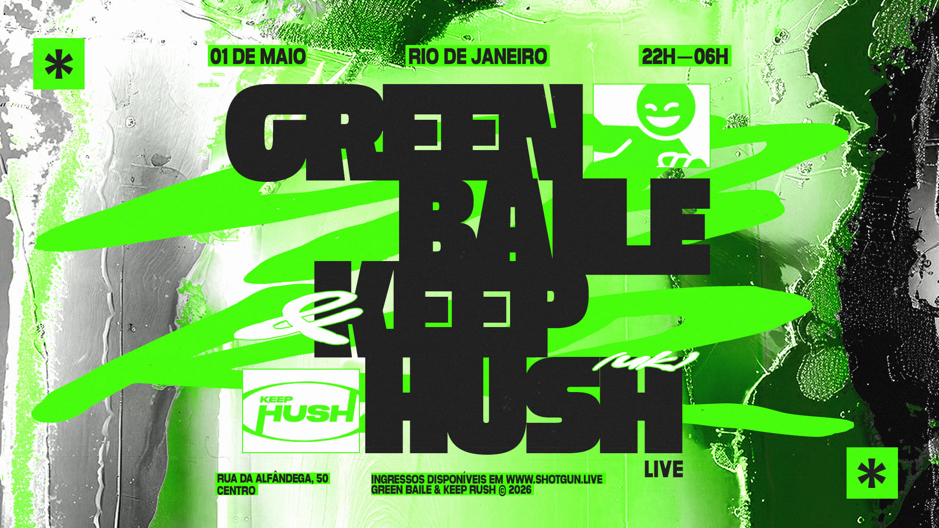 Green Baile X Keep Hush Live (Rio De Janeiro Takeover)
