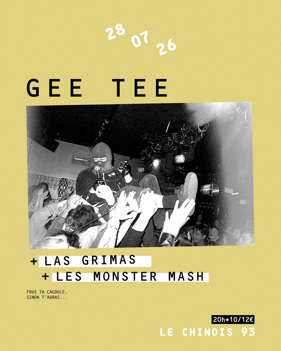 Gee Tee (Au) + Las Grimas + Les Monster Mash