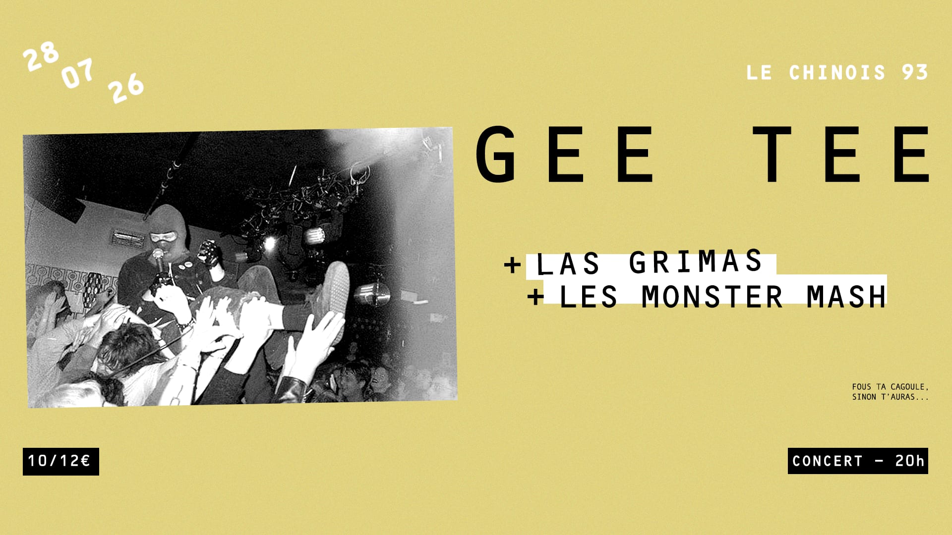 Gee Tee (Au) + Las Grimas + Les Monster Mash
