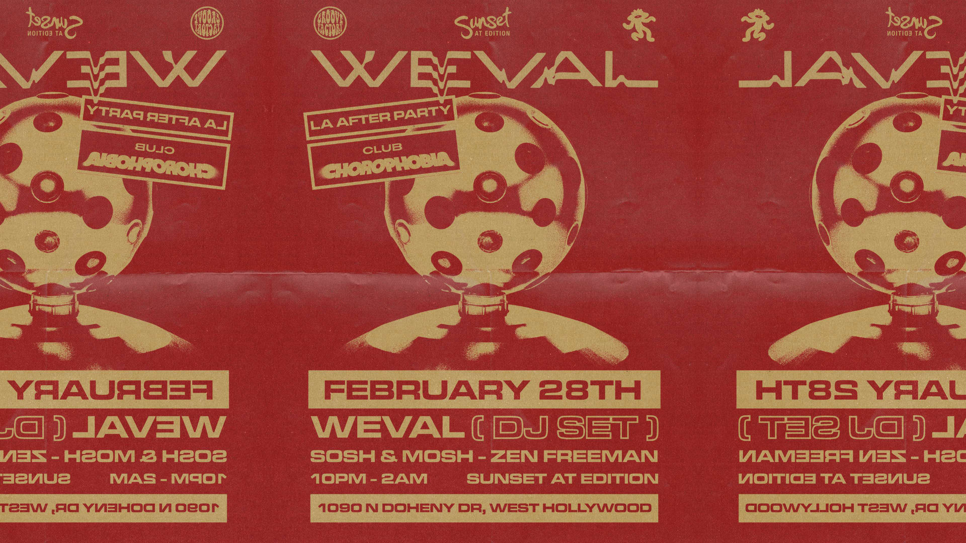 Weval (After Party) - Groove Factory