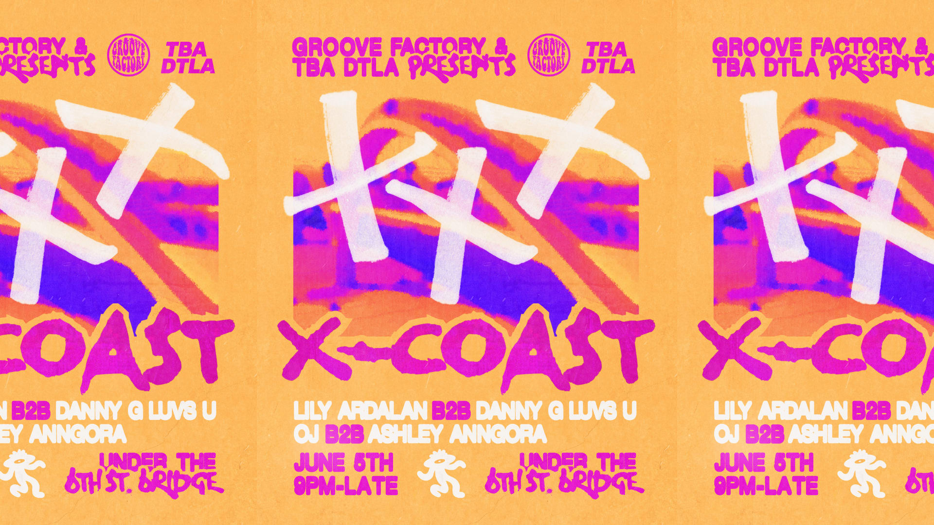 Groove Factory X Tba Dtla Presents: X-Coast