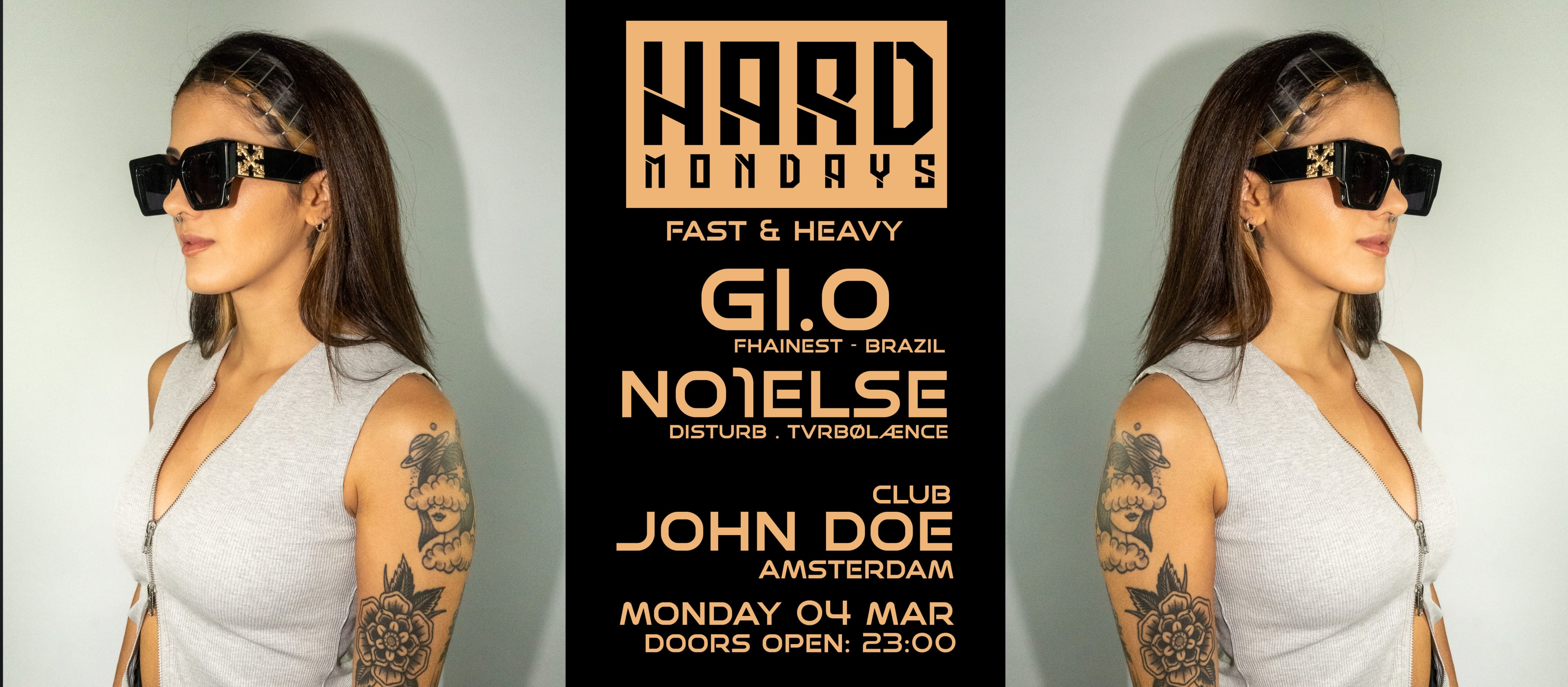 Hard Mondays Amsterdam - Hard Techno W/ Gi.O  & No1else