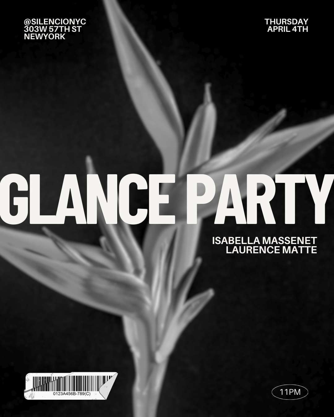Glance Party W/ Isabella Massenet & Laurence Matte