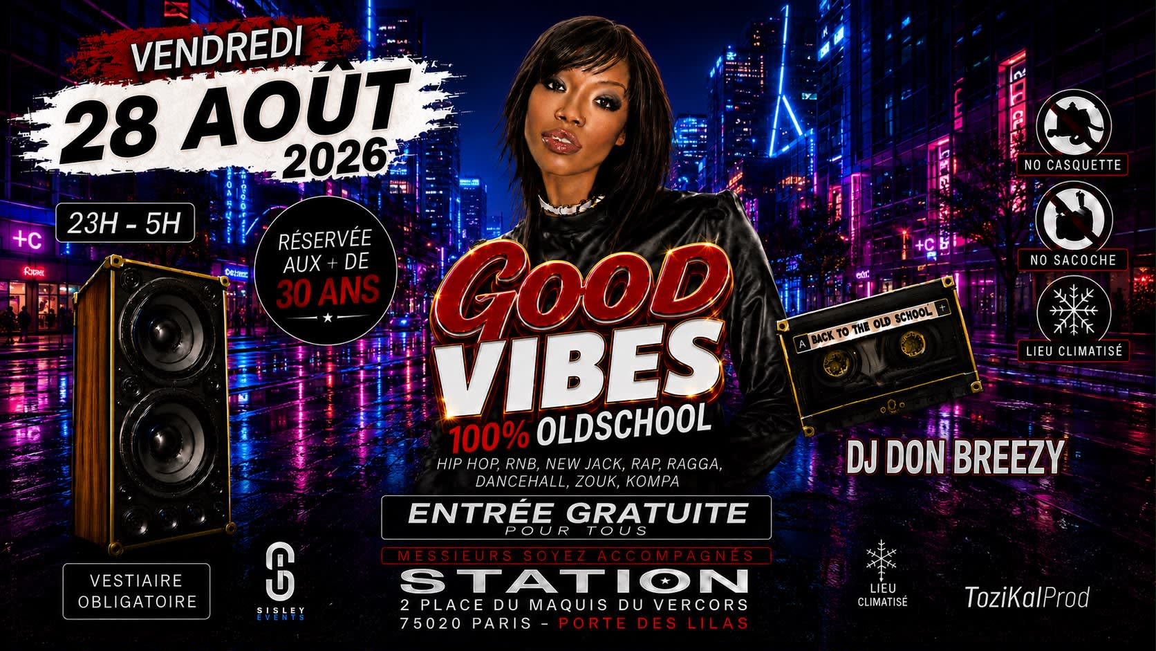 Good Vibes-Old School-Paris