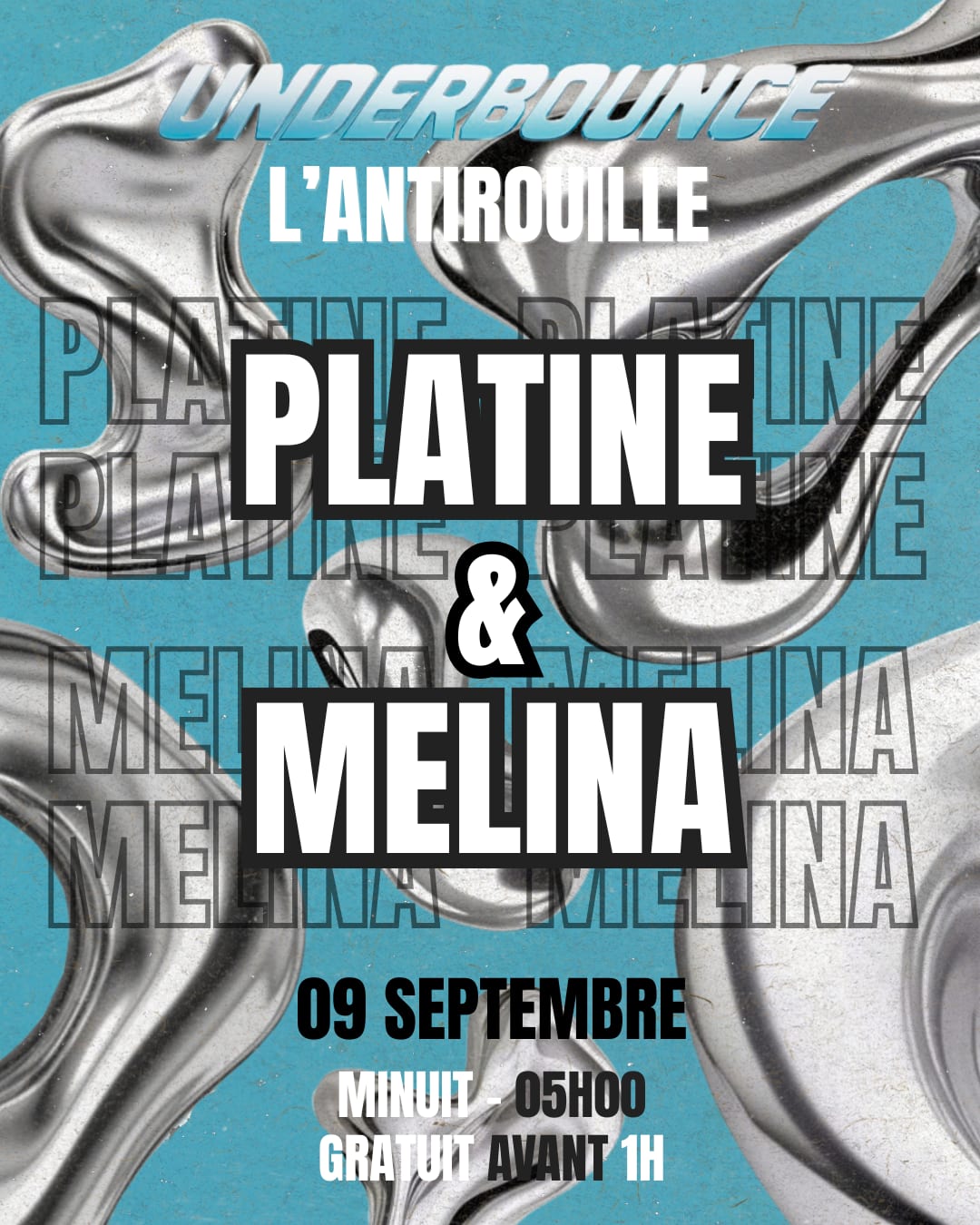 Underbounce Platine & Melina L'antirouille