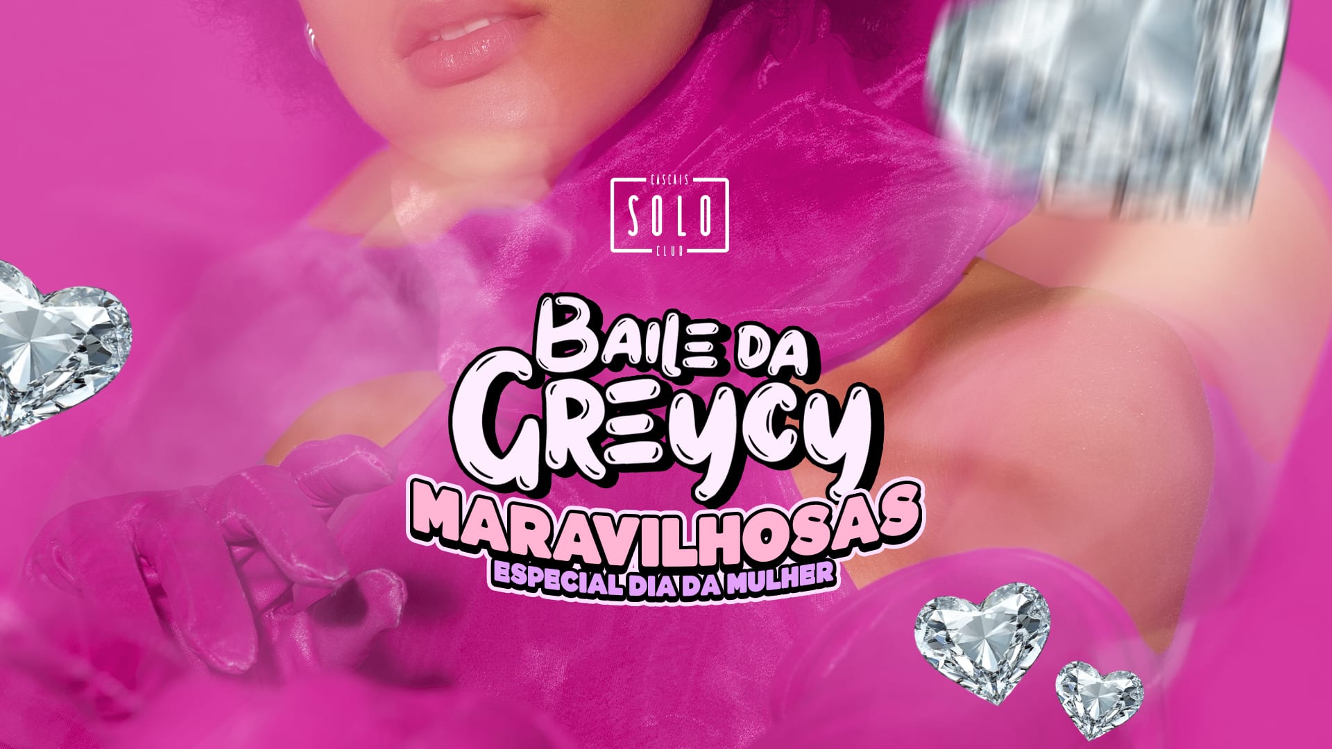 7 Março Sábado - Baile Da Greycy Maravilhosas Dia Da Mulher