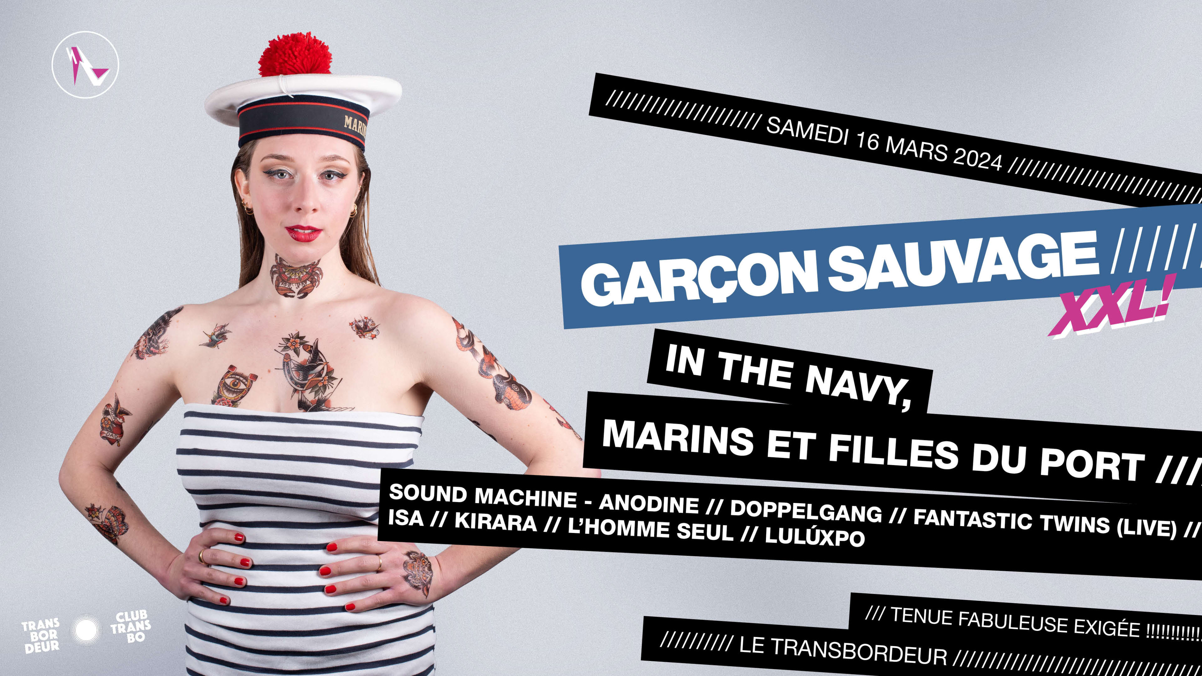 Garçon Sauvage Xxl - In The Navy, Marins Et Filles Du Port