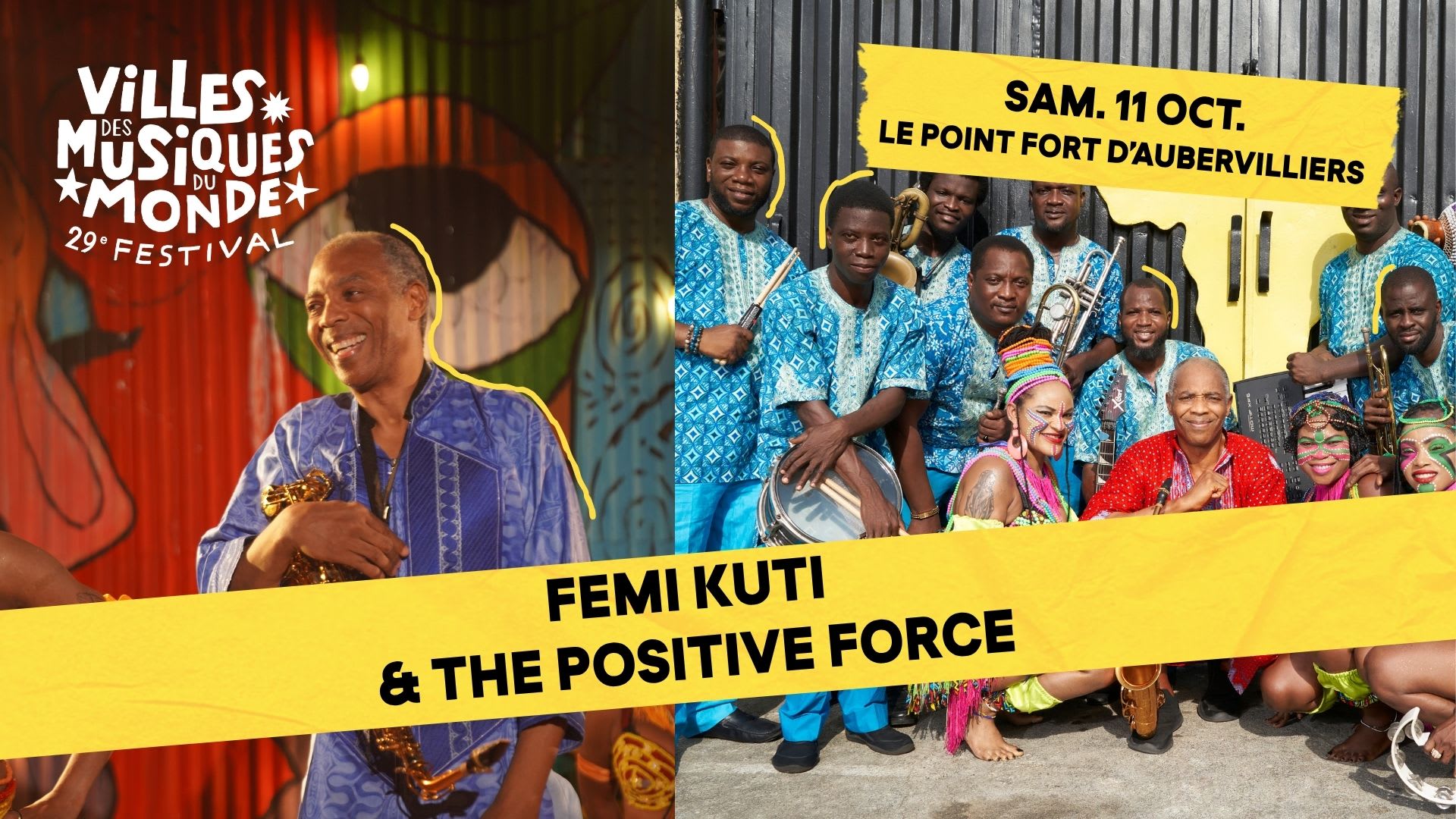 Ouverture Du Festival : Femi Kuti & The Positive Force