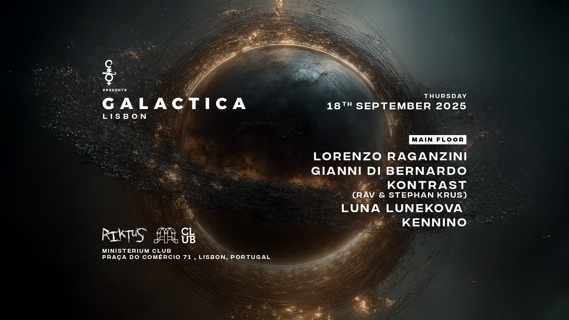 Galactica Festival X Riktus With Lorenzo Raganzini And More