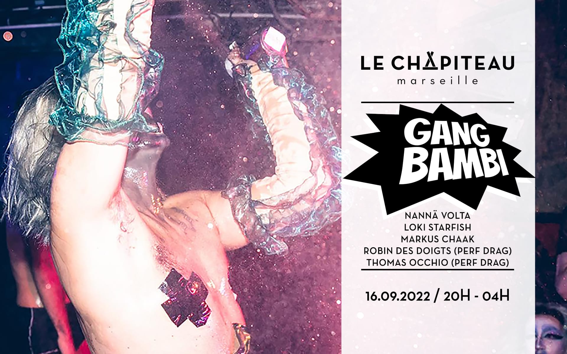 Gang Bambi | Dj Sets & Performances Drag