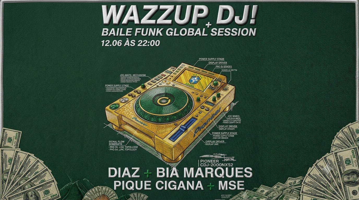 Wazzup Dj! + Baile Funk Global Session