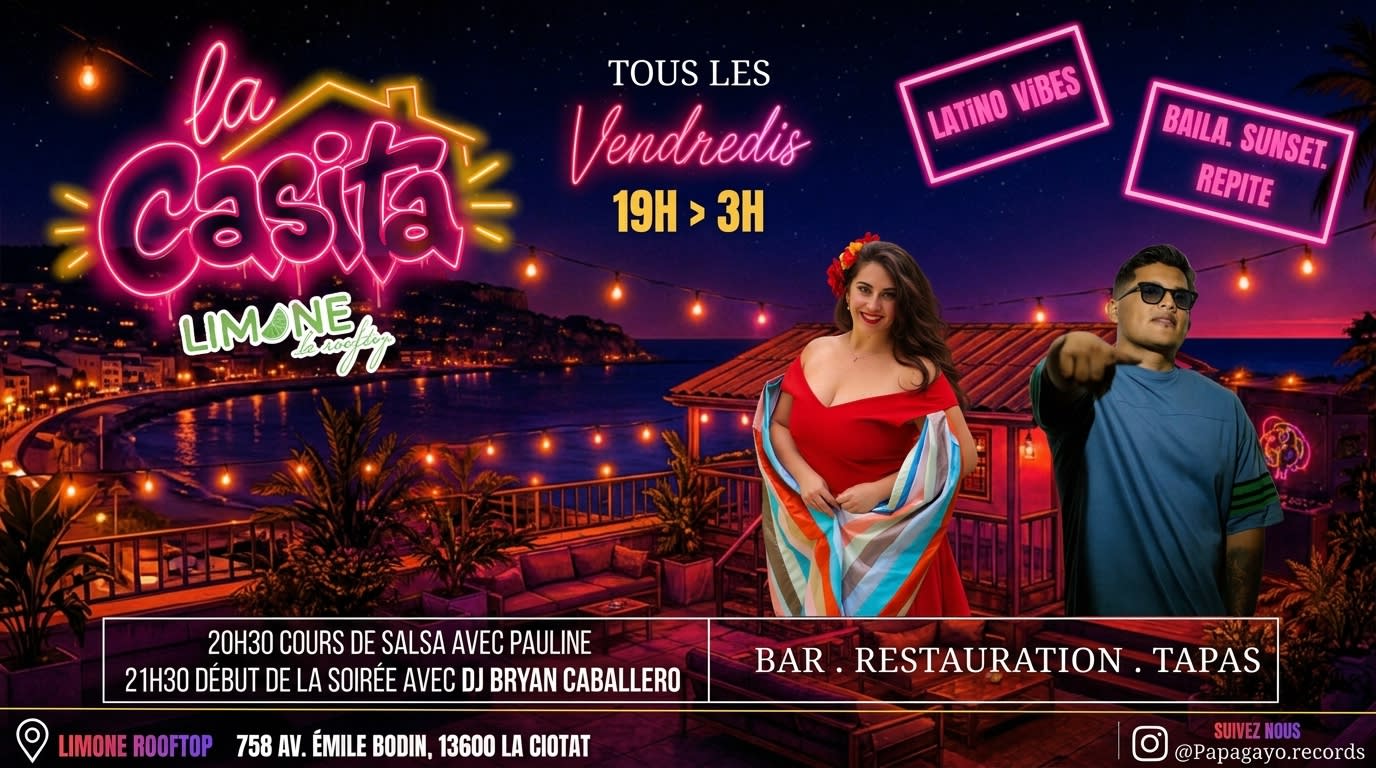 🏠 La Casita X Papagayo Records 🦜 • Vendredi 04/09