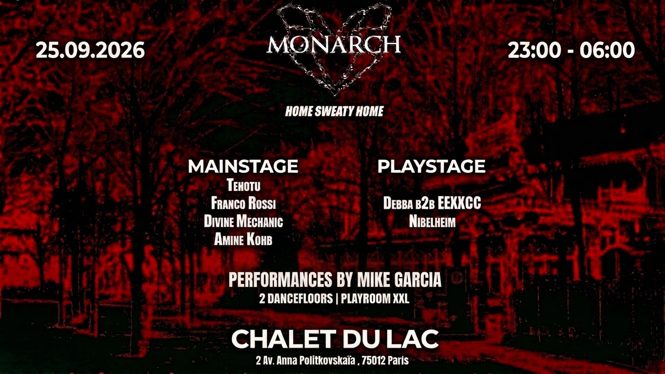 Monarch | Home Sweaty Home | 25.09.2026