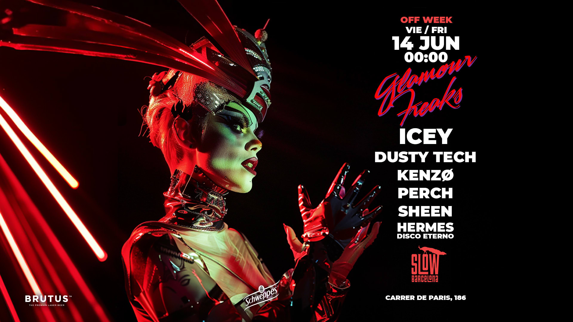 [Drink Included] Off Week: Glamour Freaks Showcase
