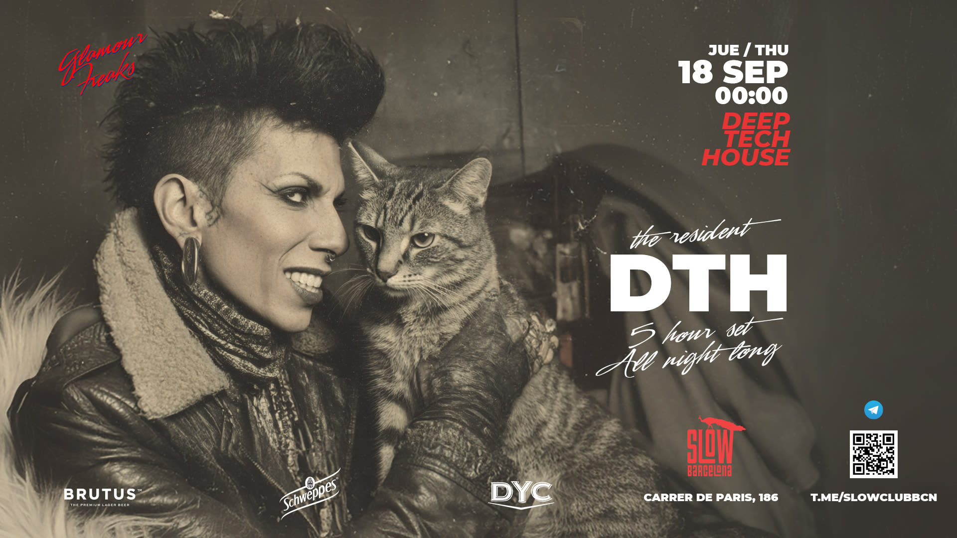 Deep, Tech, House By D.T.H. | [Drink Included]