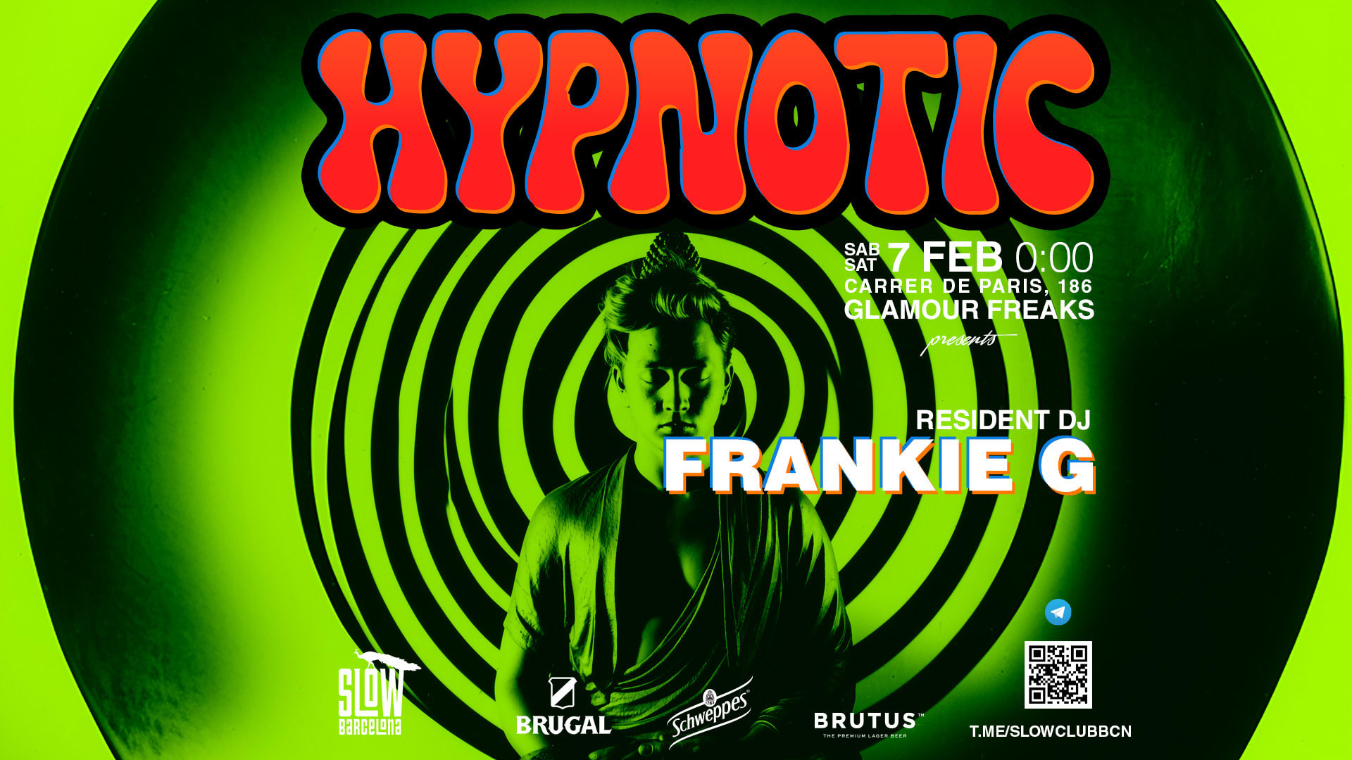 Hypnotic: Frankie G | [Drink Included]