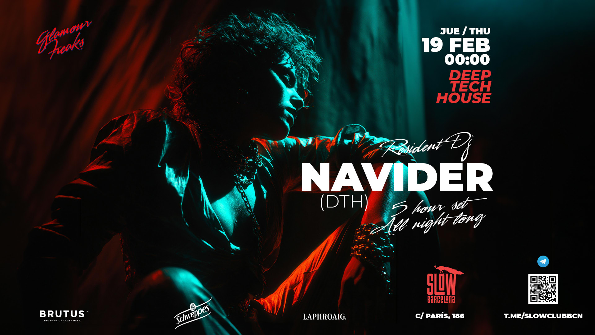 Deep, Tech, House By Navider | [Drink Included]