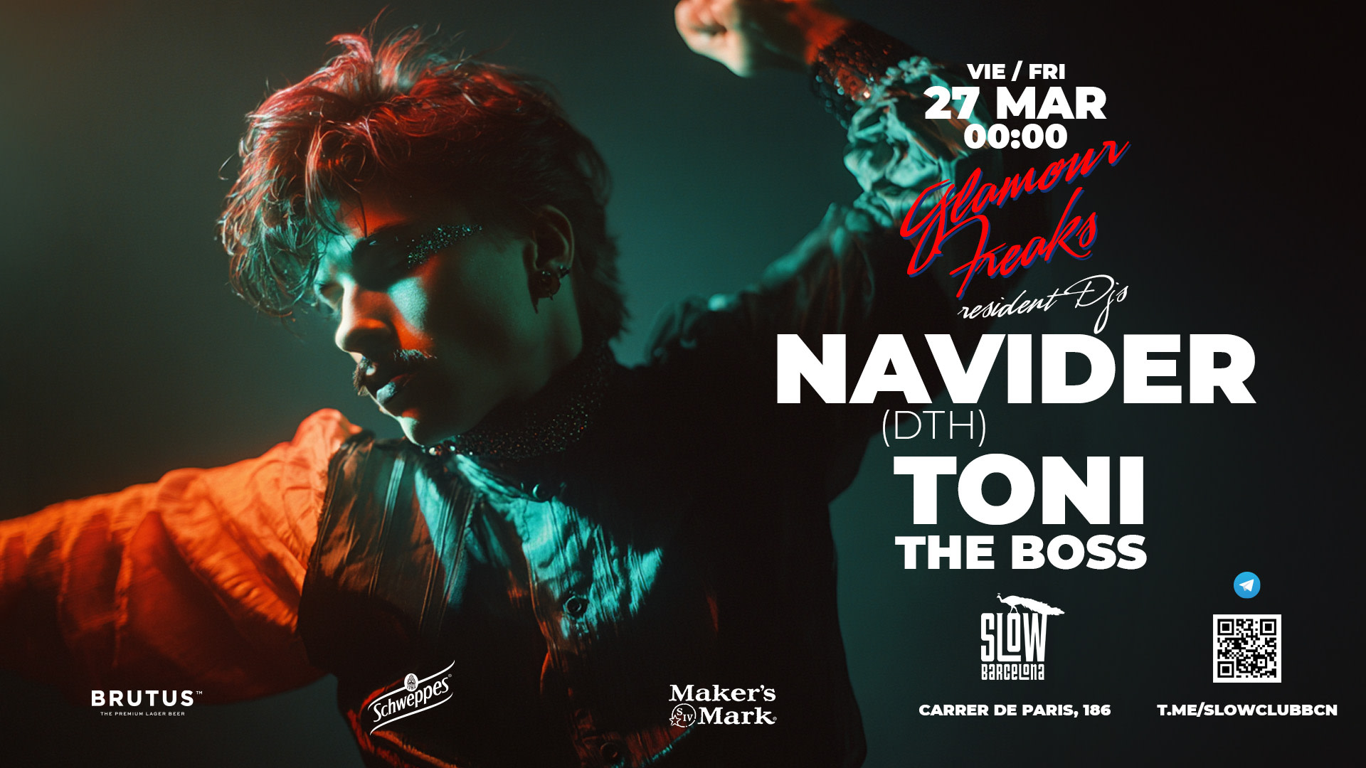 Glamour Freaks Pres. Navider, Toni The Boss | [+Drink]