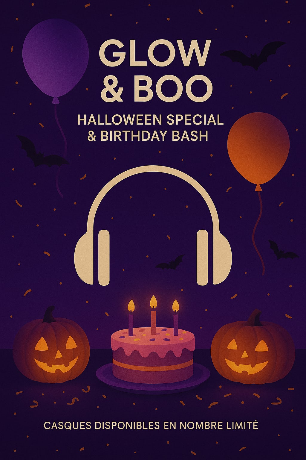 Sk Whisper Glow & Boo (Halloween Special & Birthday Bash)